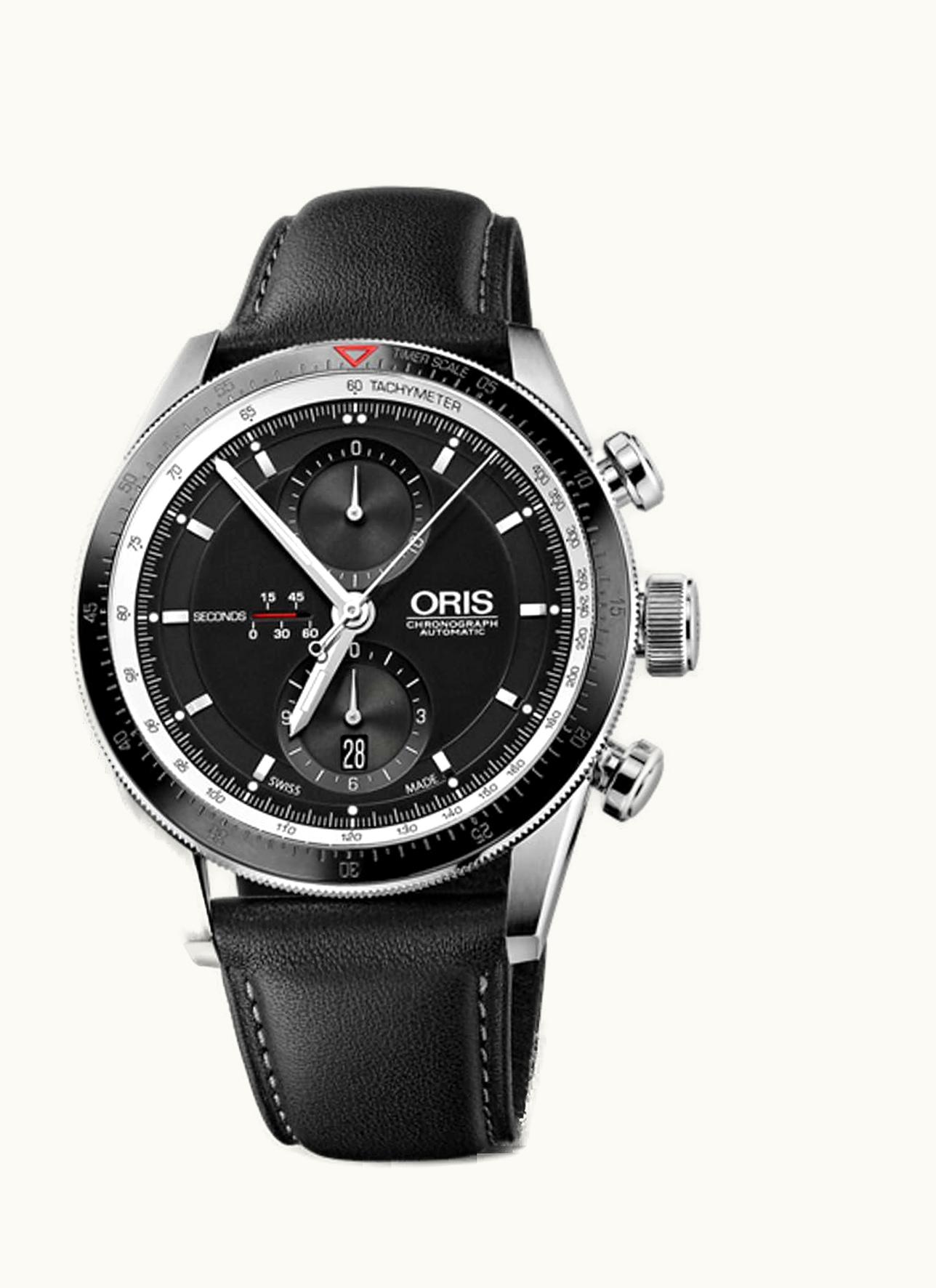 Oris Artix GT Chronograph Stainless Steel - Ceramic / Black