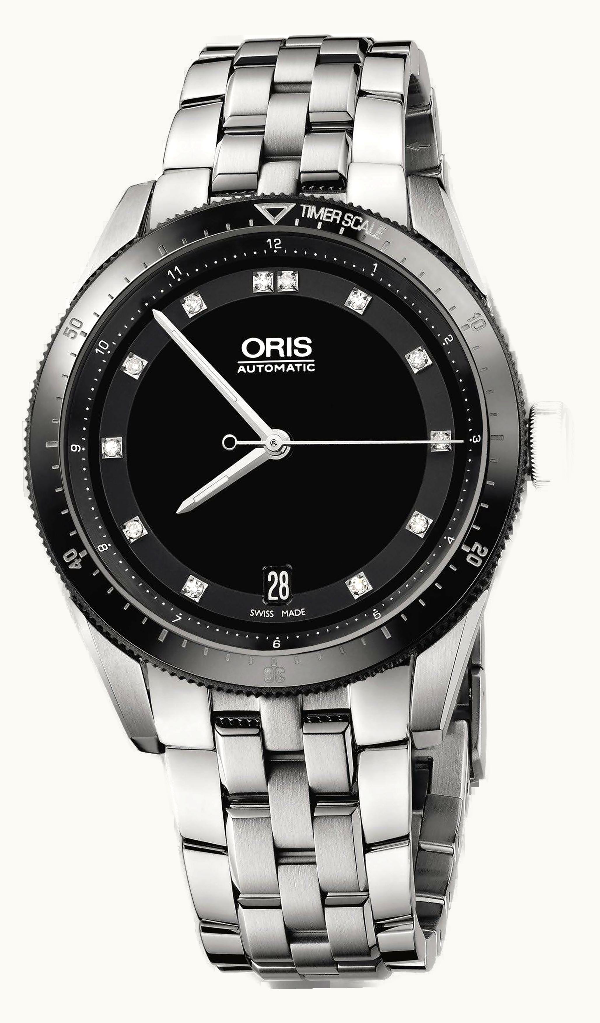 Oris Artix GT Date Stainless Steel - Ceramic / Black