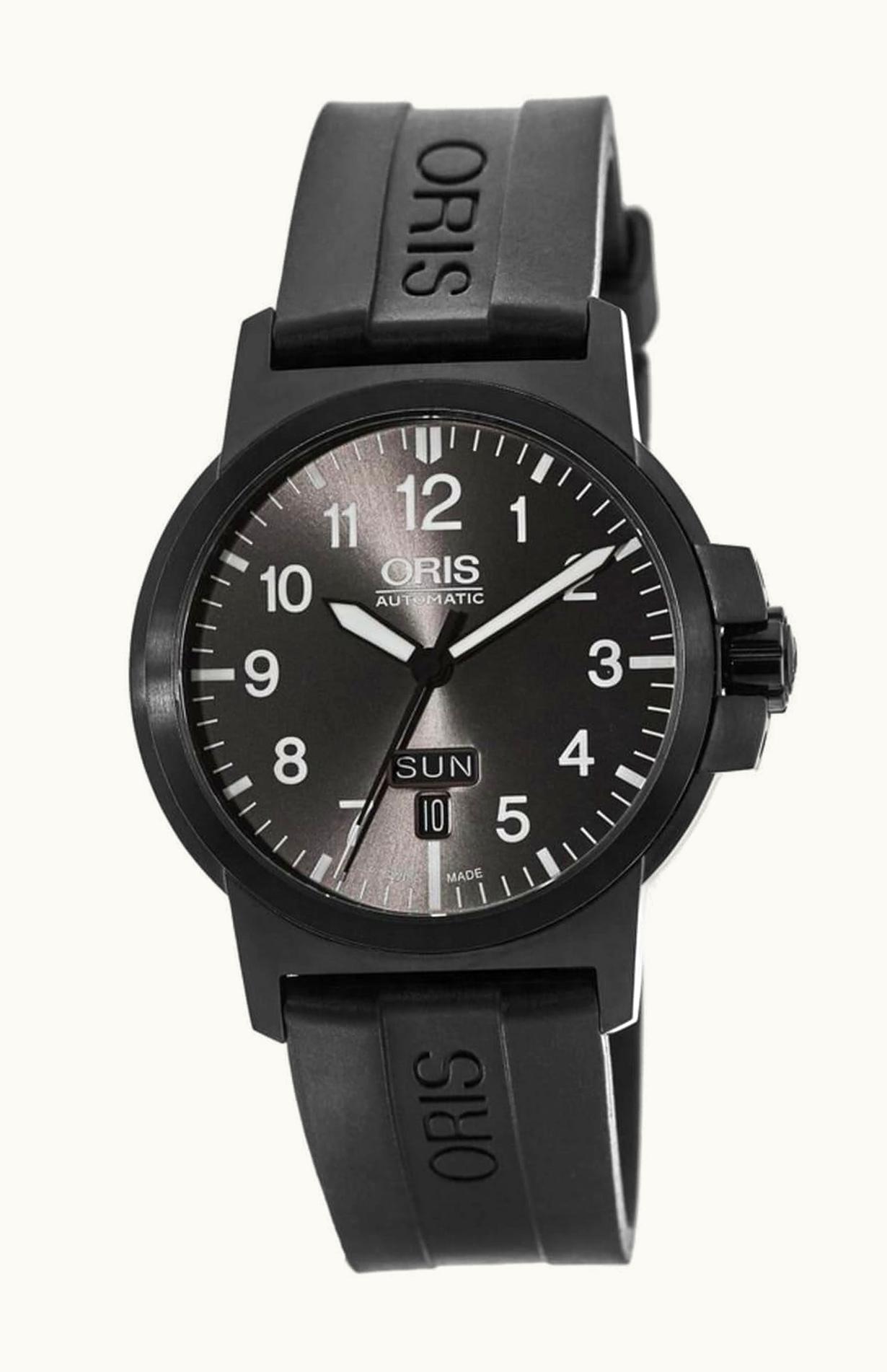 Oris BC3 Advanced Day Date DLC / Black / Fabric