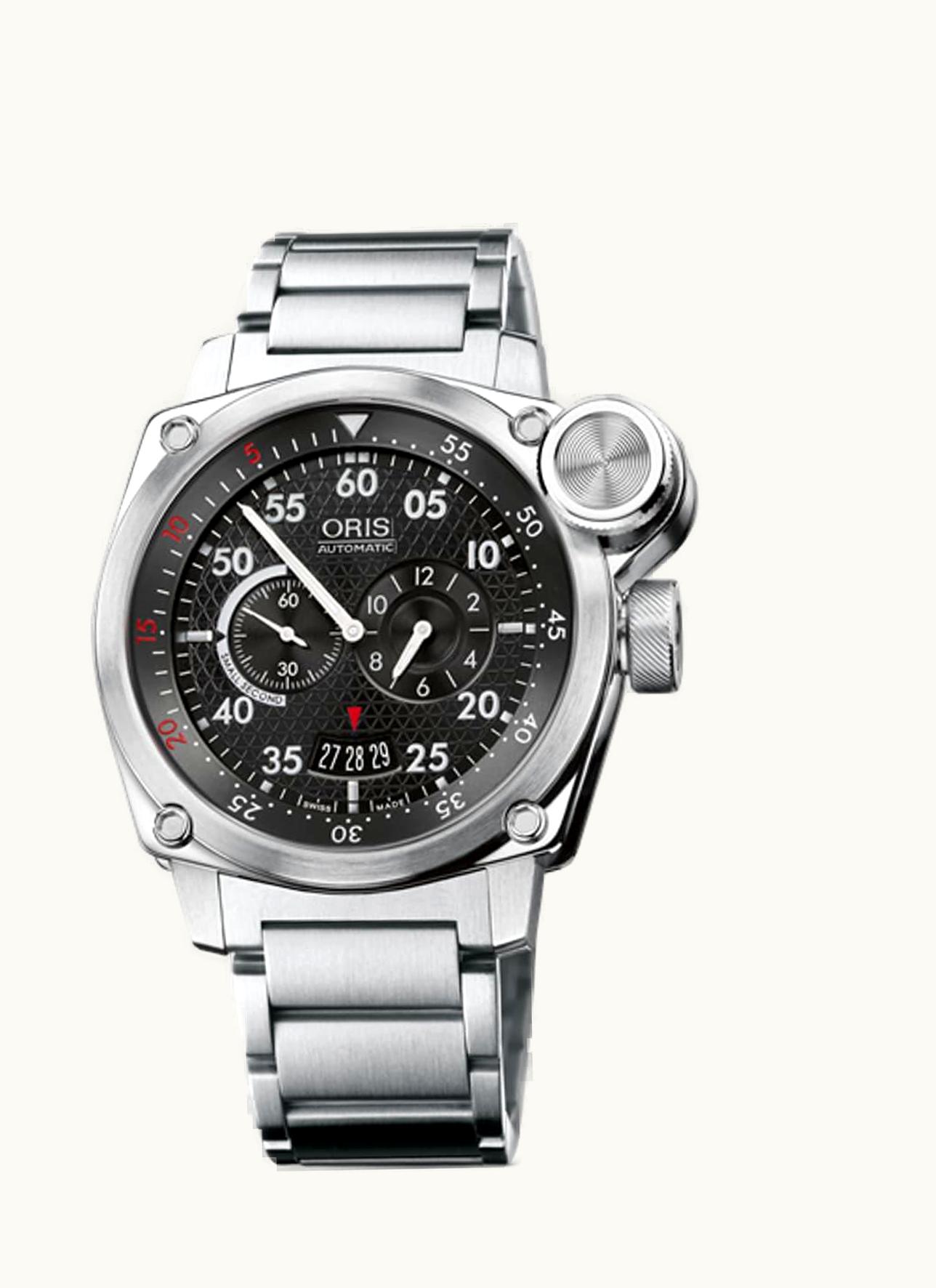 Oris BC4 Der Meisterflieger Stainless Steel / Black / Bracelet