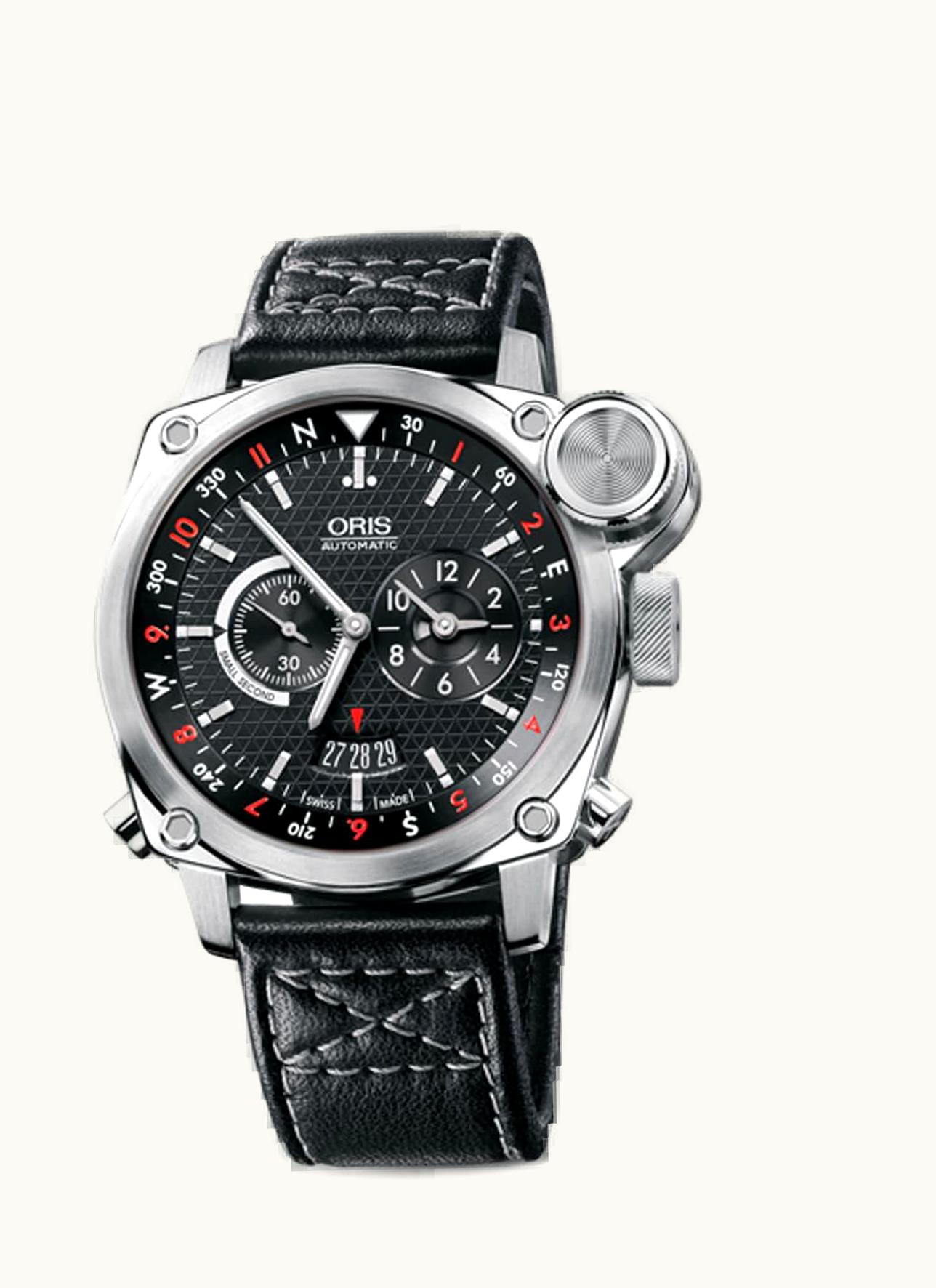 Oris BC4 Flight Timer Stainless Steel / Black