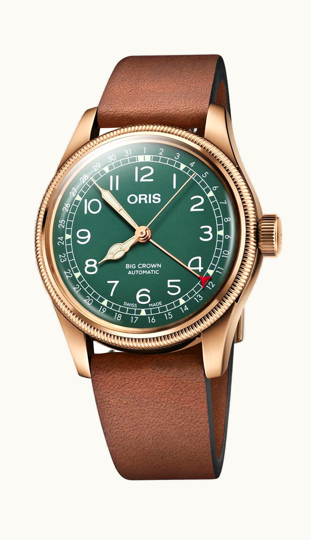 Oris Big Crown Pointer Date 36 Stainless Steel - Rose Gold / Silver