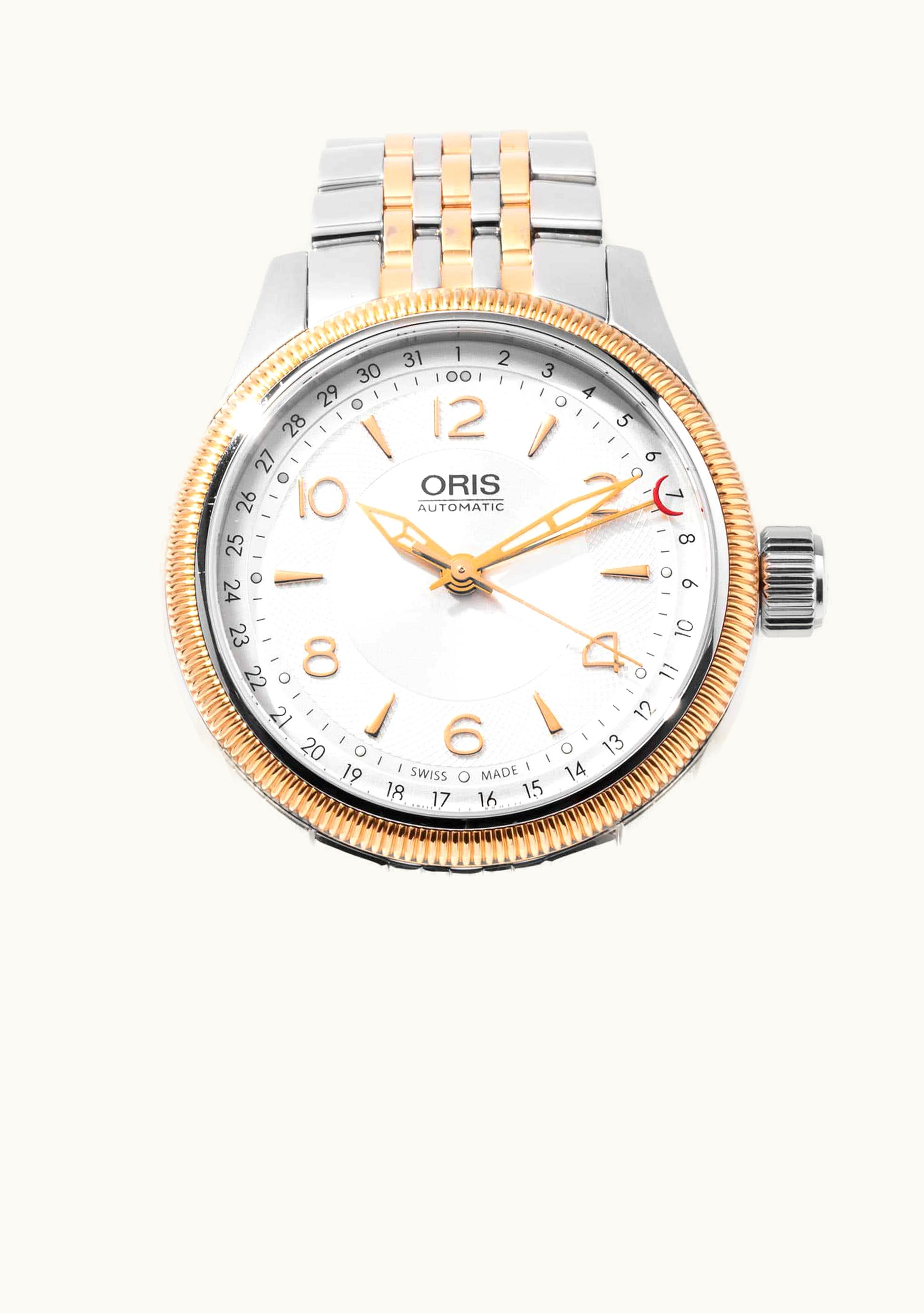 Oris Big Crown Pointer Date 40 Stainless Steel - Rose Gold / Silver / Bracelet