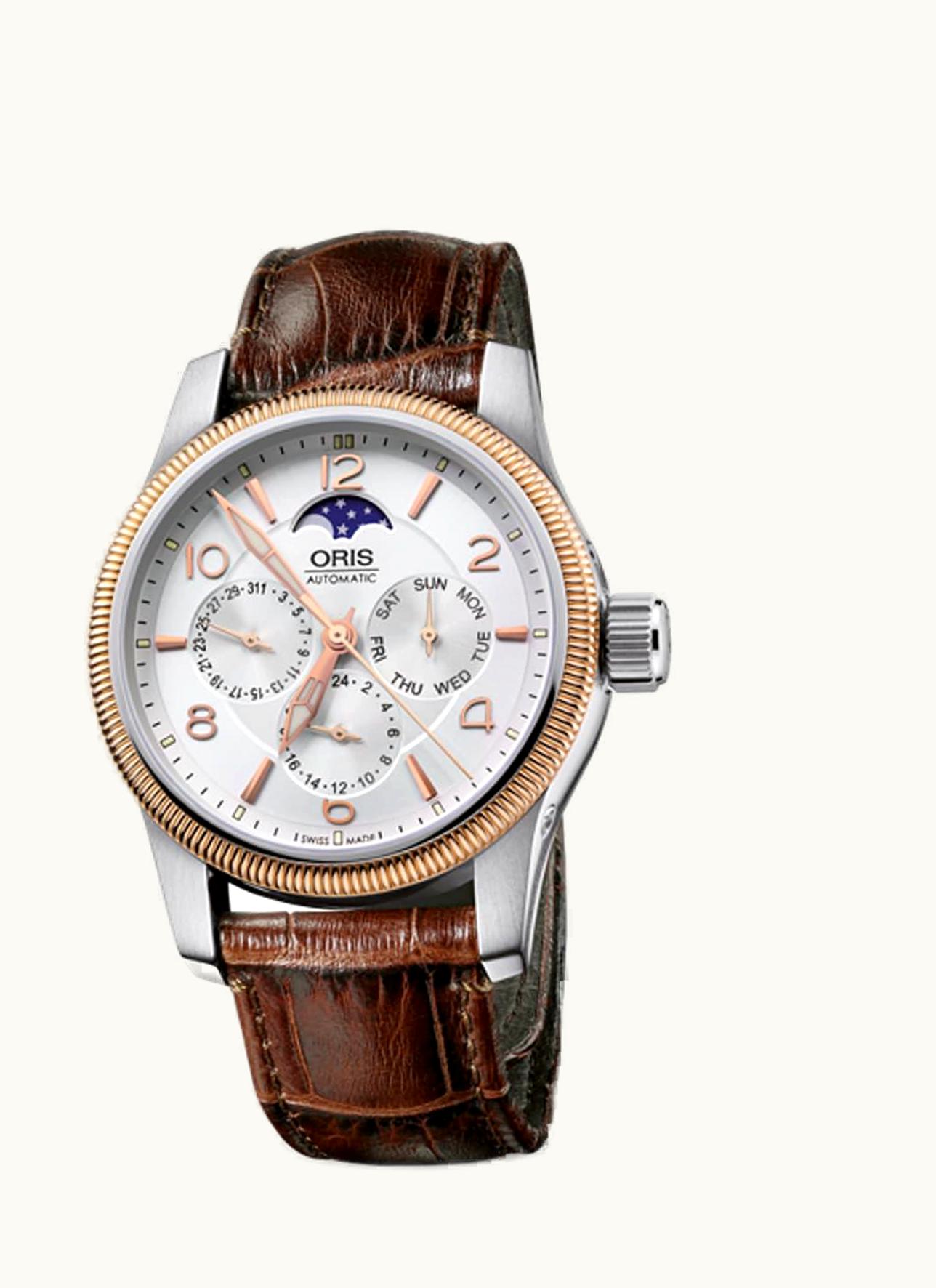 Oris Big Crown Complication Stainless Steel - Rose Gold / Silver