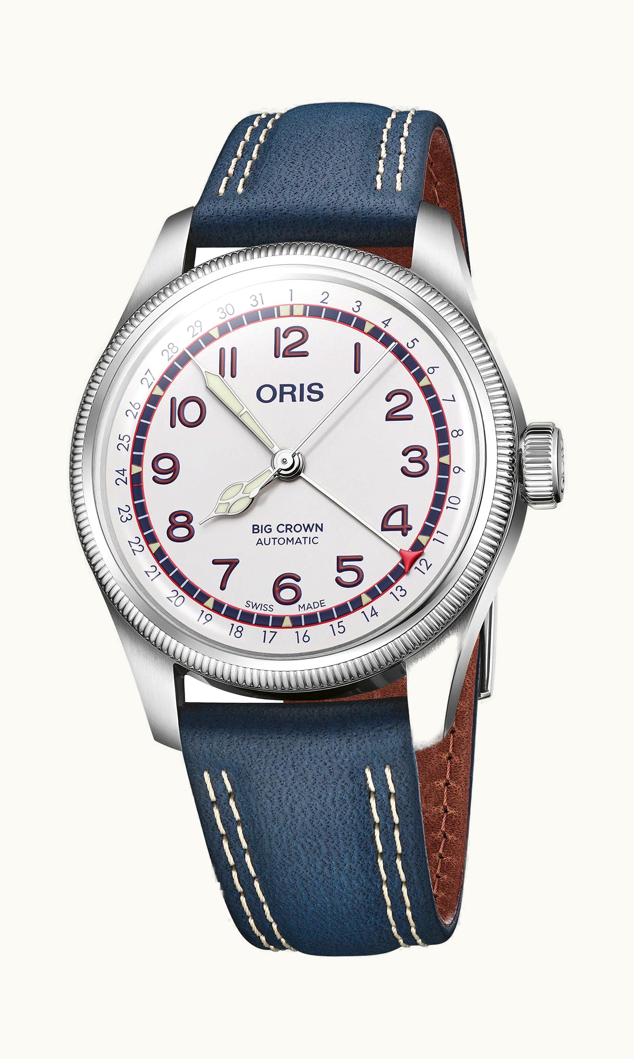 Oris Big Crown Pointer Date 40 Hank Aaron