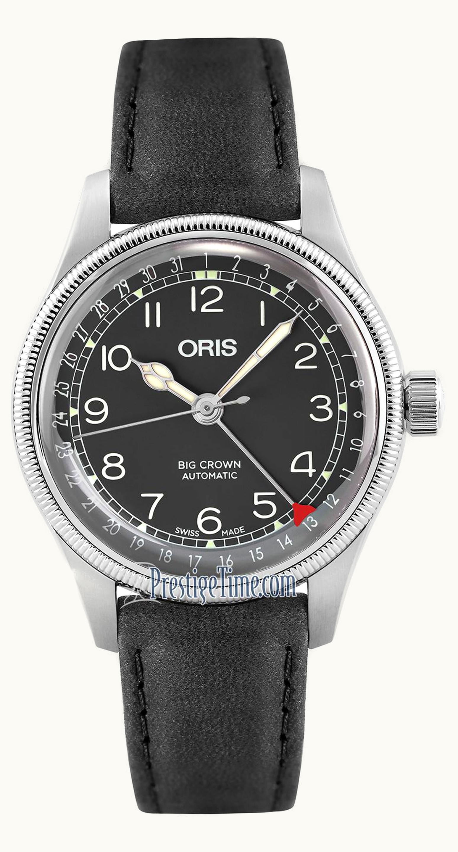 Oris Big Crown Pointer Date 36 Stainless Steel / Black