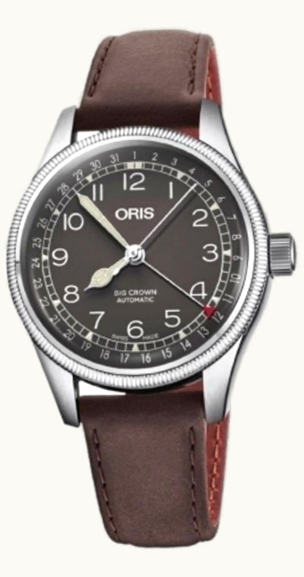 Oris Big Crown Pointer Date 36 Stainless Steel / Black