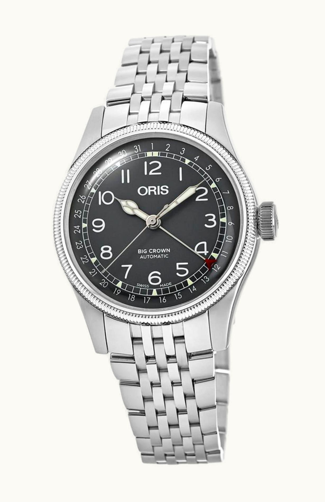 Oris Big Crown Pointer Date 36 Stainless Steel / Black / Bracelet