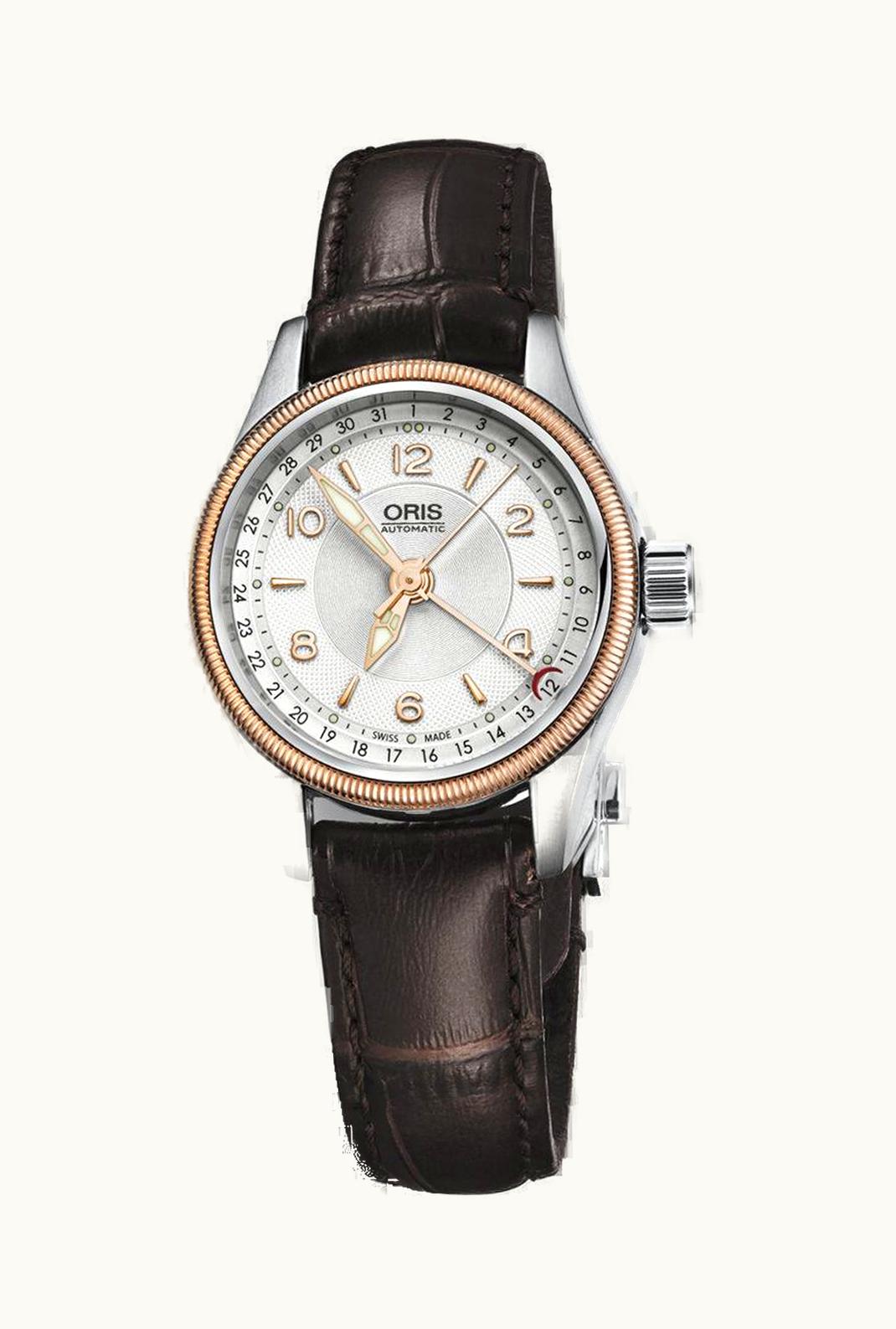 Oris Big Crown Pointer Date 29 Stainless Steel - Rose Gold / Silver