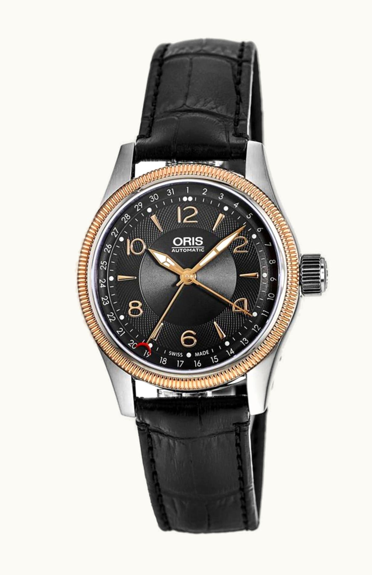 Oris Big Crown Pointer Date 40 Stainless Steel - Rose Gold / Black