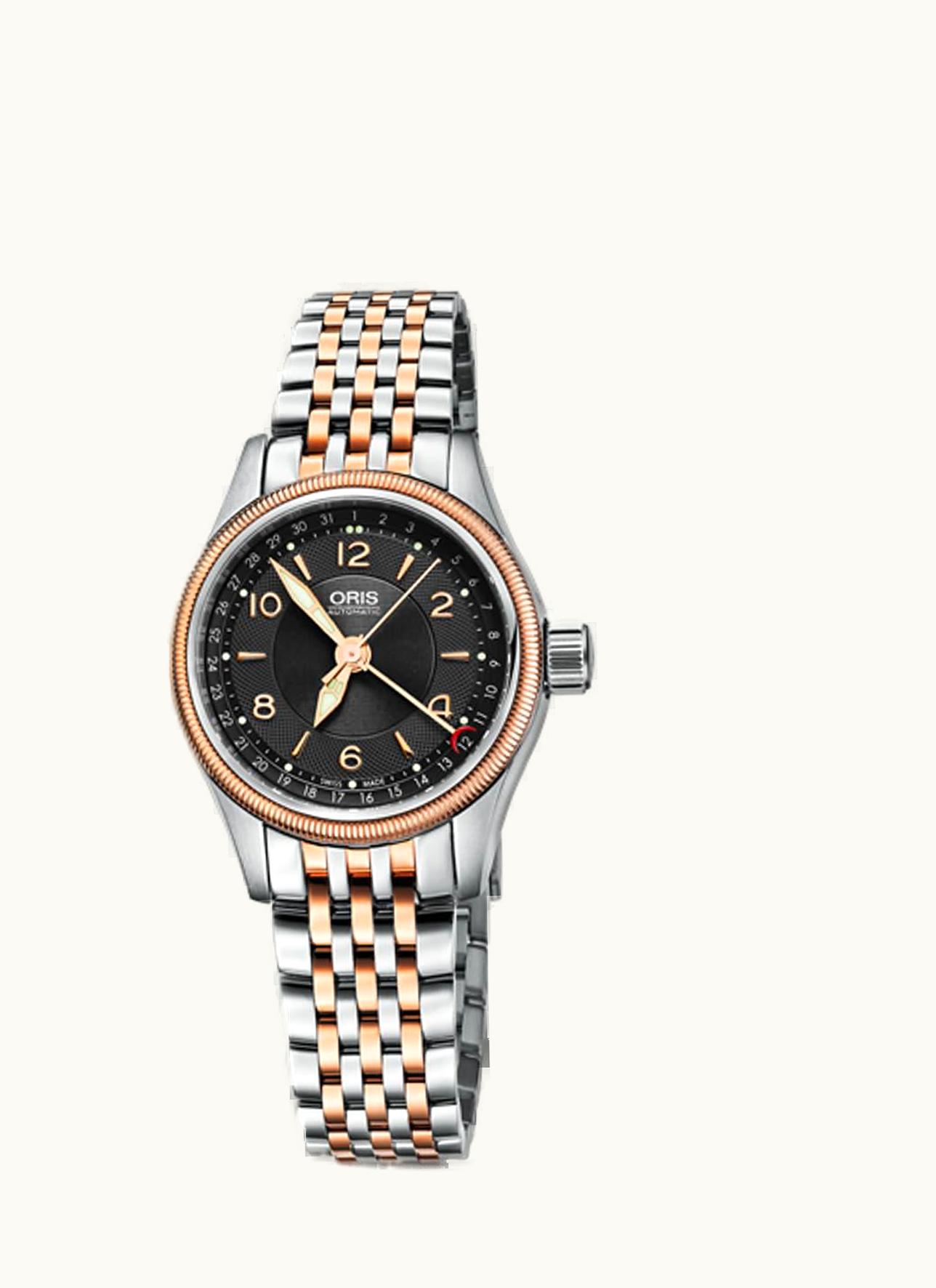 Oris Big Crown Pointer Date 29 Stainless Steel - Rose Gold / Black / Bracelet