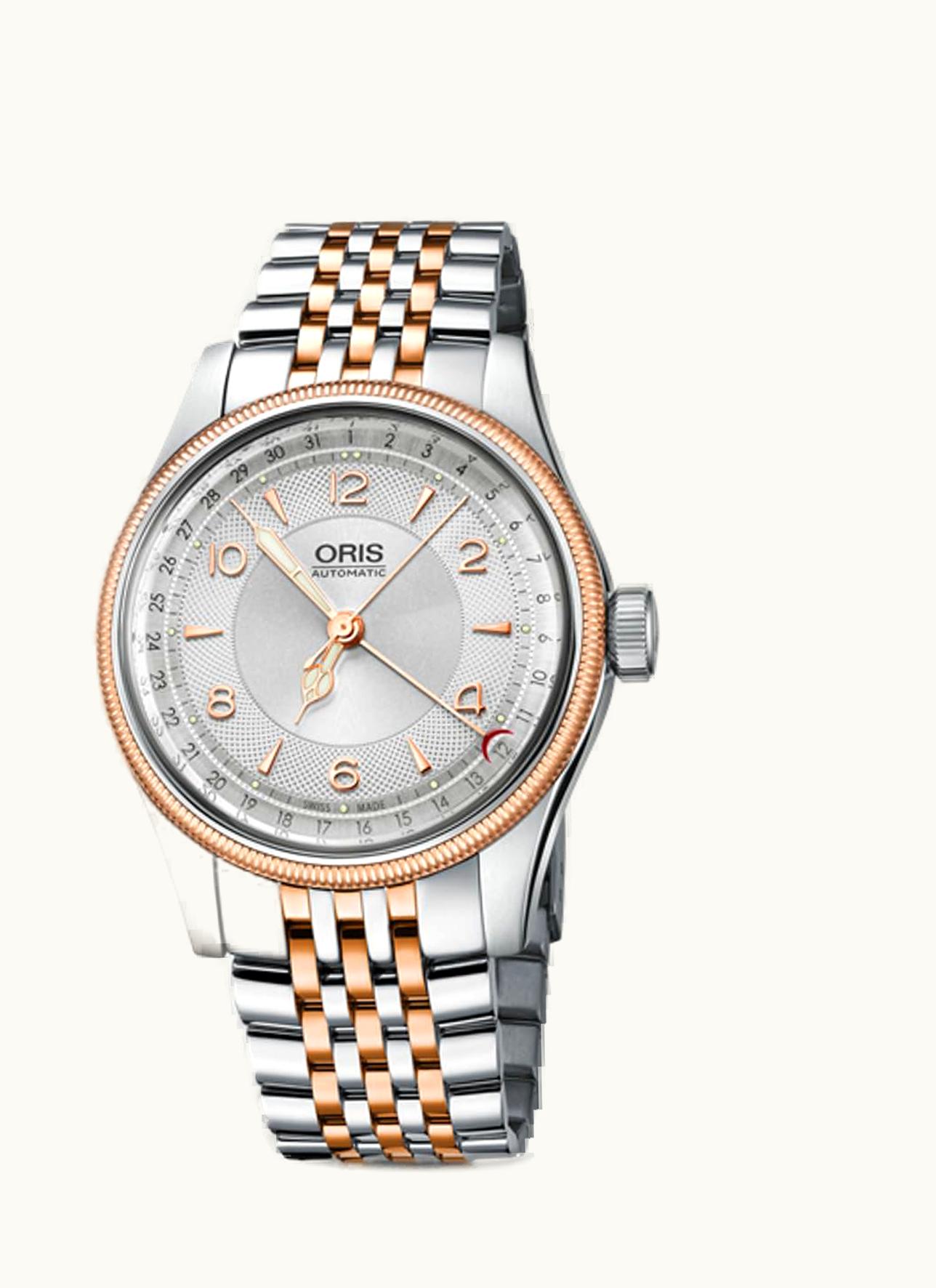 Oris Big Crown Pointer Date 40 Stainless Steel - Rose Gold / Silver / Bracelet
