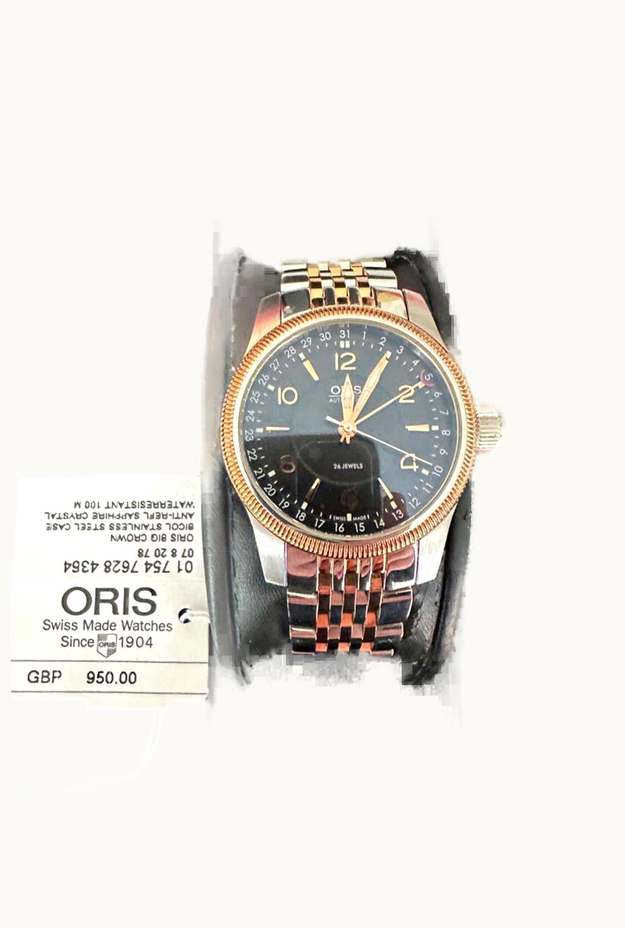 Oris Big Crown Pointer Date 40 Stainless Steel - Rose Gold / Black / Bracelet