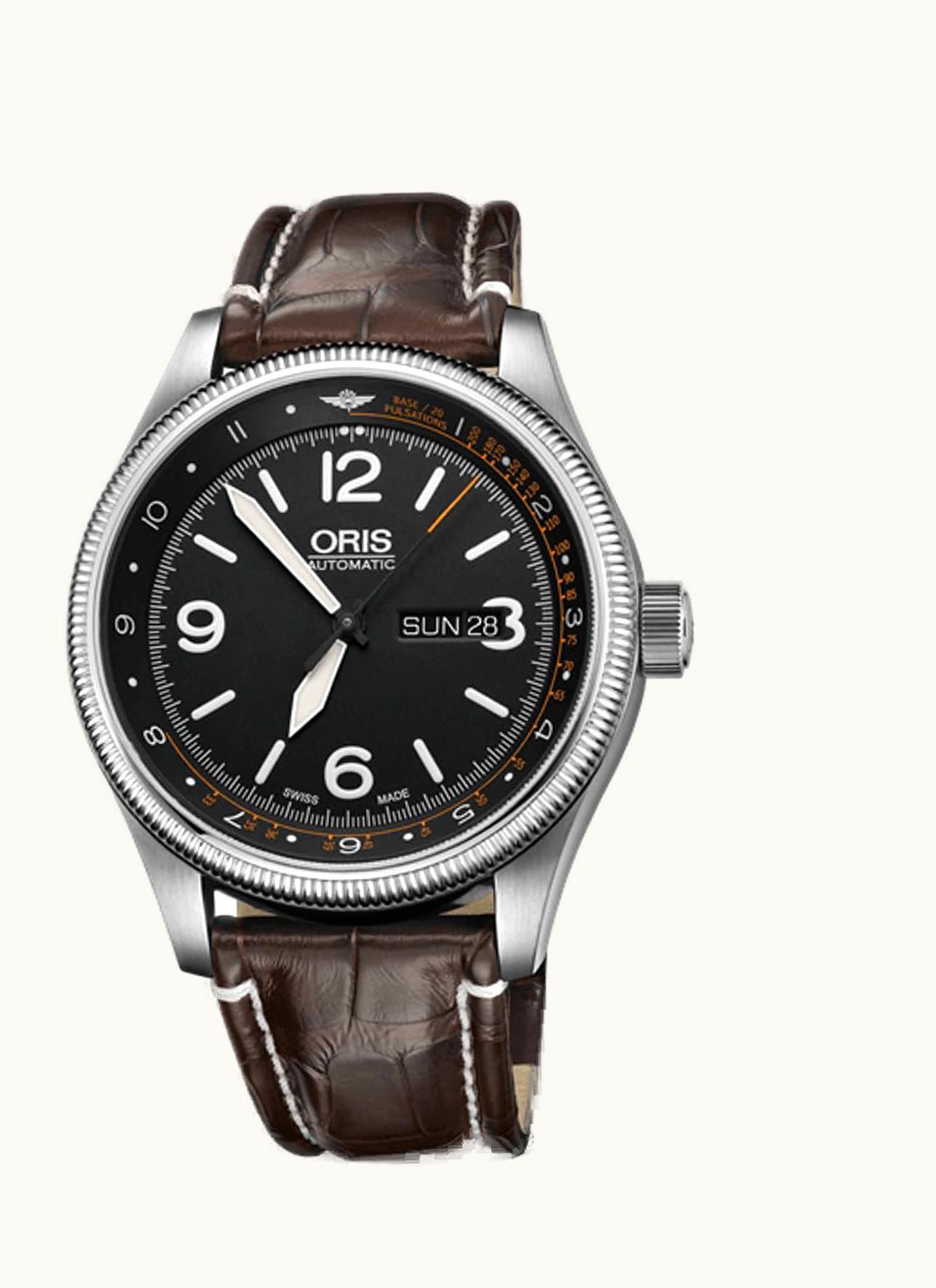 Oris Big Crown Royal Flying Doctor Service II Stainless Steel / Black