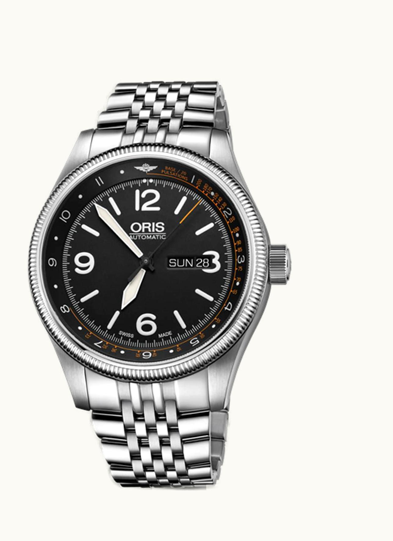 Oris Big Crown Royal Flying Doctor Service II Stainless Steel / Black / Bracelet