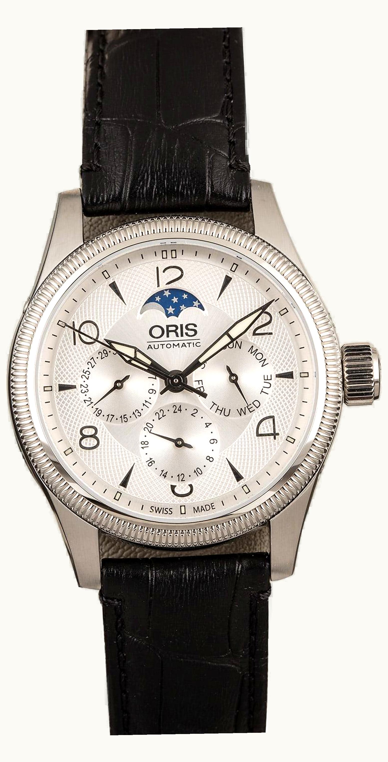 Oris Big Crown Complication Stainless Steel / Silver