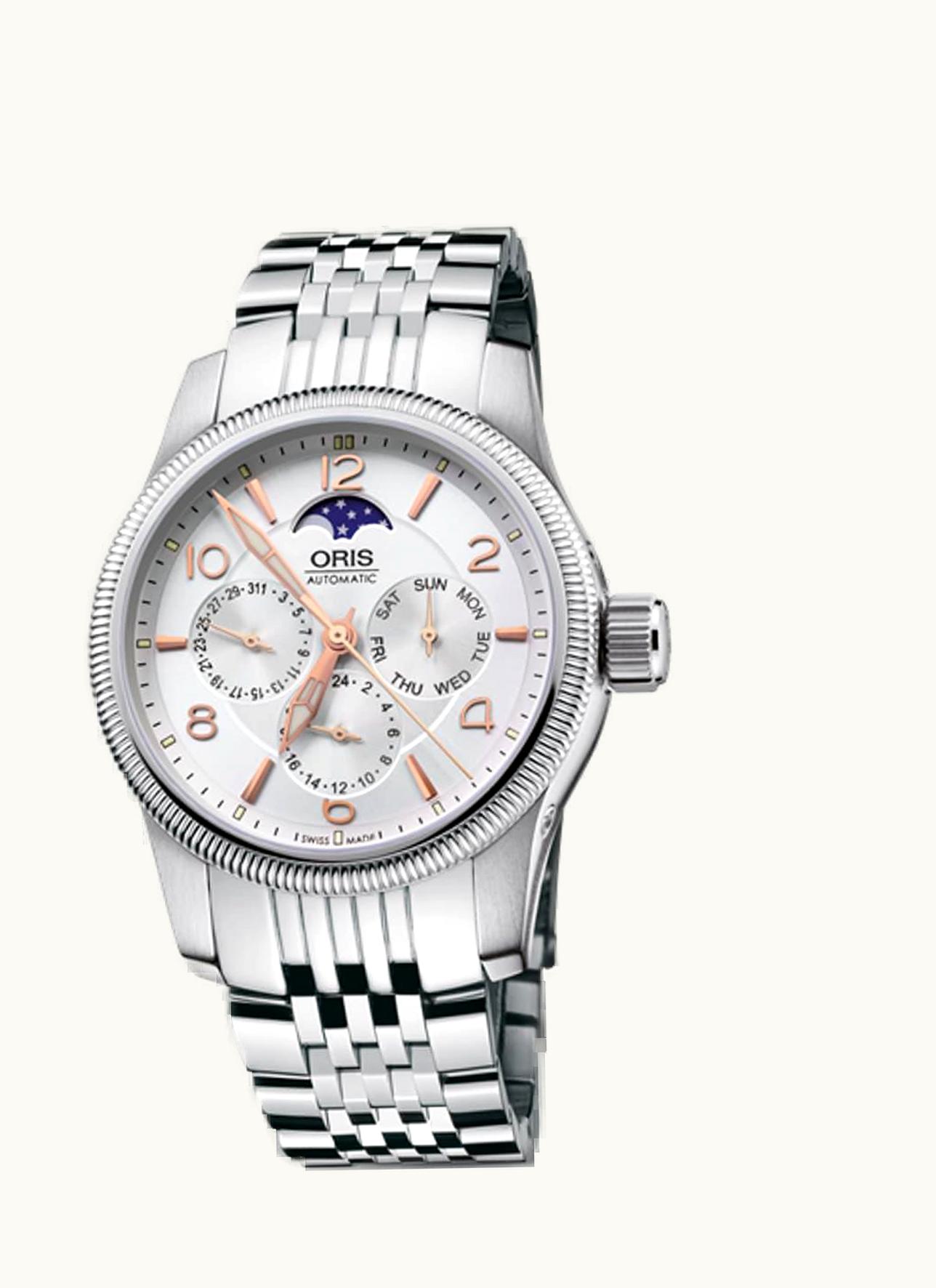 Oris Big Crown Complication Stainless Steel / Silver