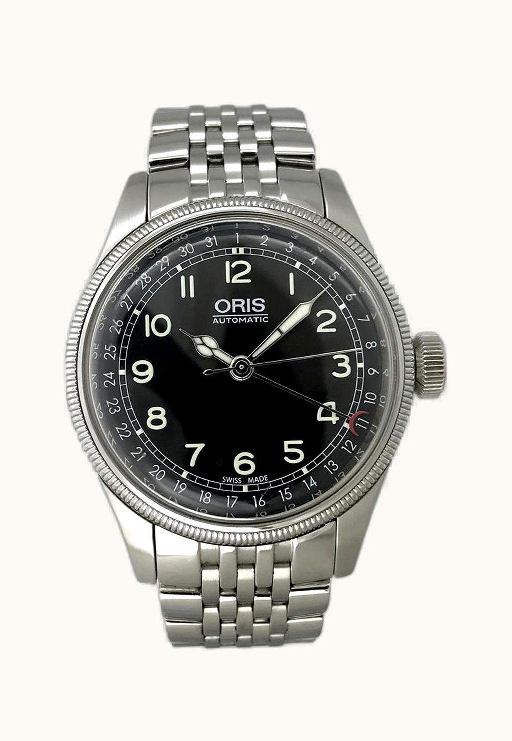 Oris Big Crown Original Pointer Date 40 Stainless Steel / Black / Bracelet