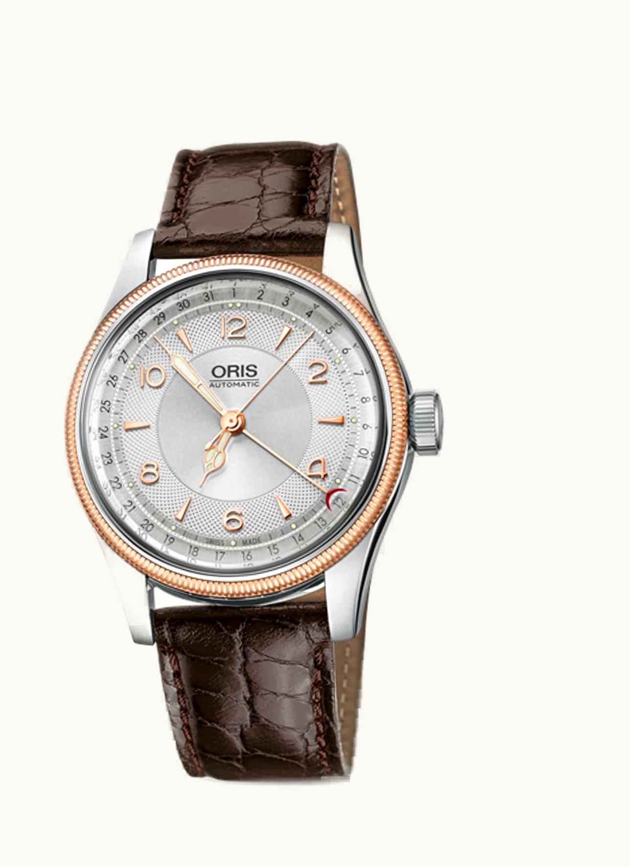 Oris Big Crown Pointer Date 40 Stainless Steel - Rose Gold / Silver
