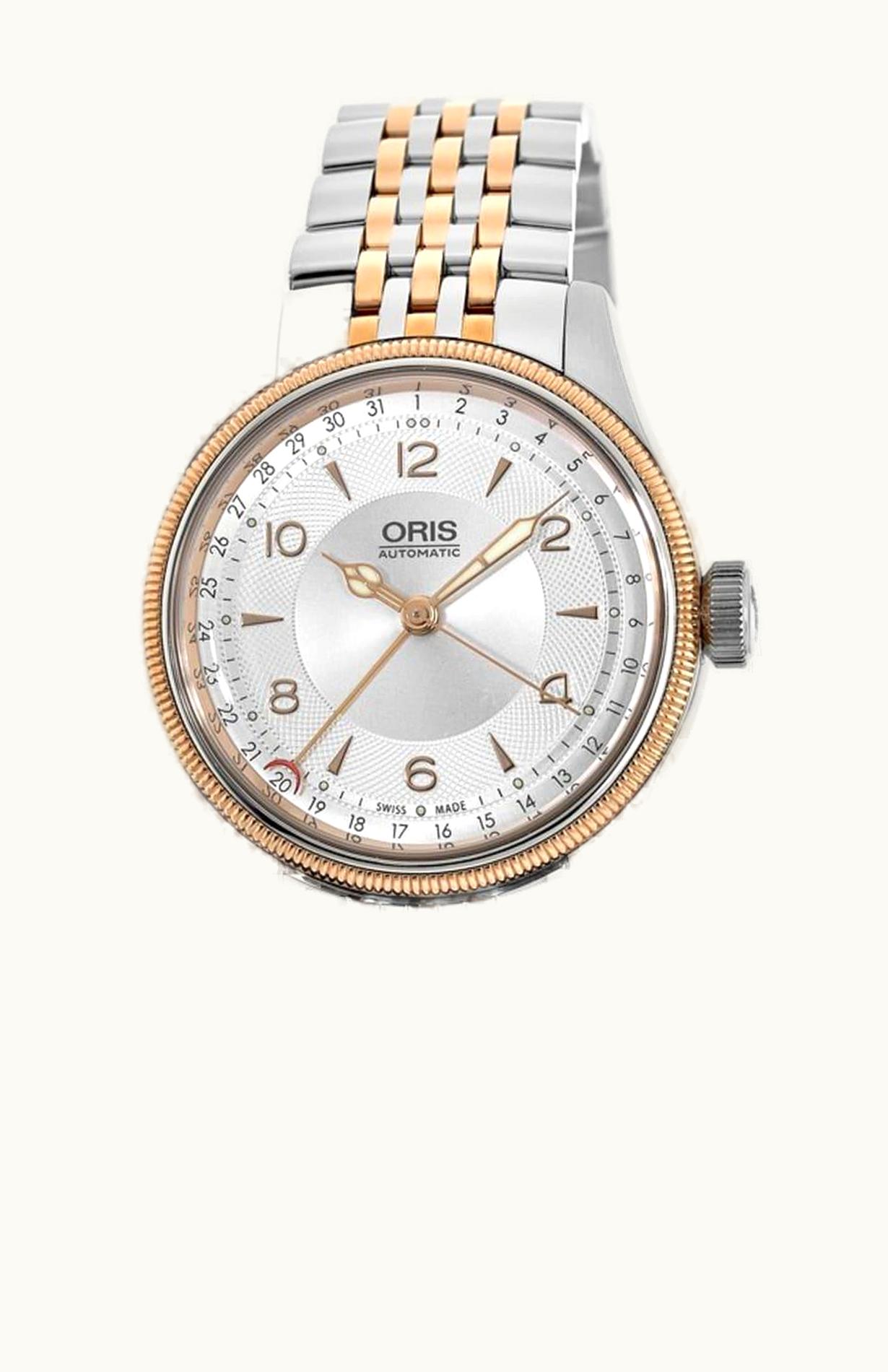 Oris Big Crown Pointer Date 40 Stainless Steel - Rose Gold / Silver / Bracelet