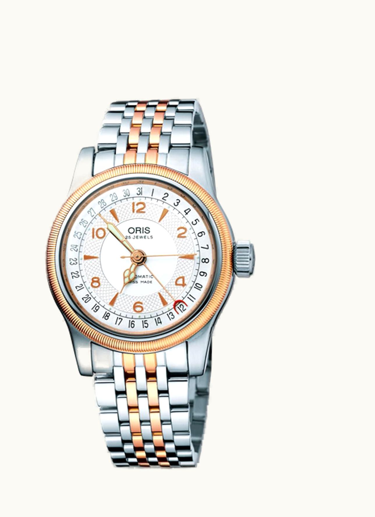 Oris Big Crown Pointer Date 36 Stainless Steel - Rose Gold / Silver / Bracelet