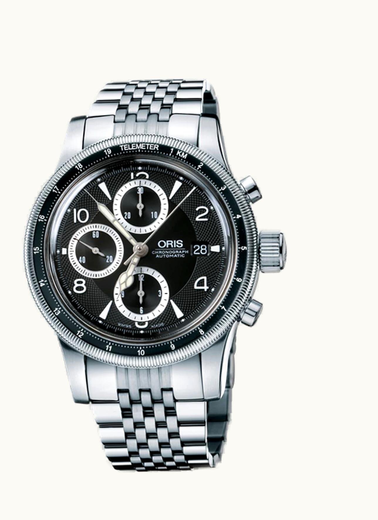 Oris Big Crown Telemeter Chronograph Stainless Steel / Black