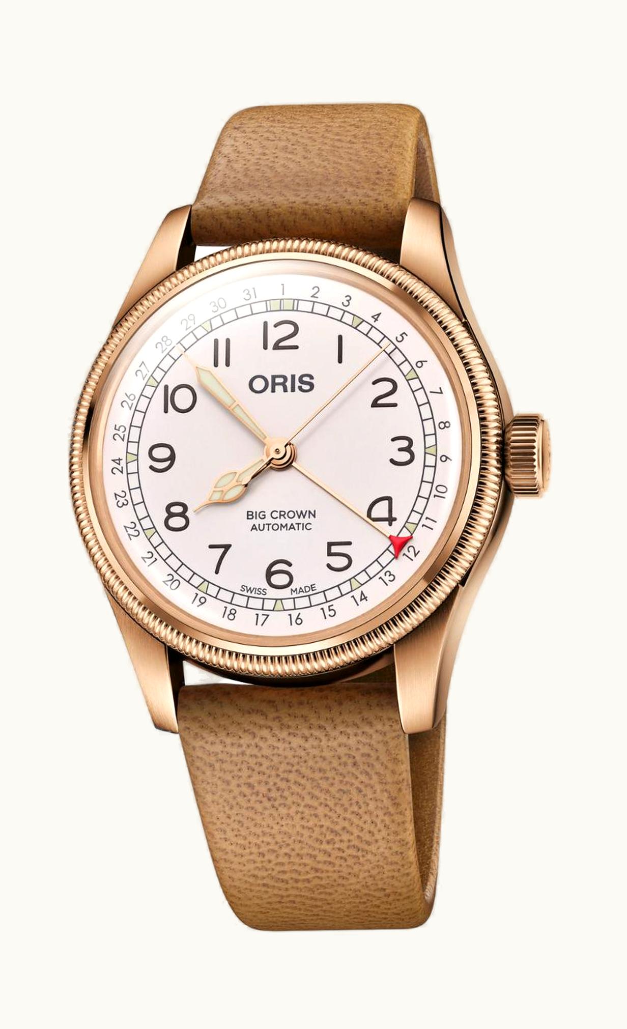 Oris Big Crown Pointer Date 40 Bronze / MCC Member