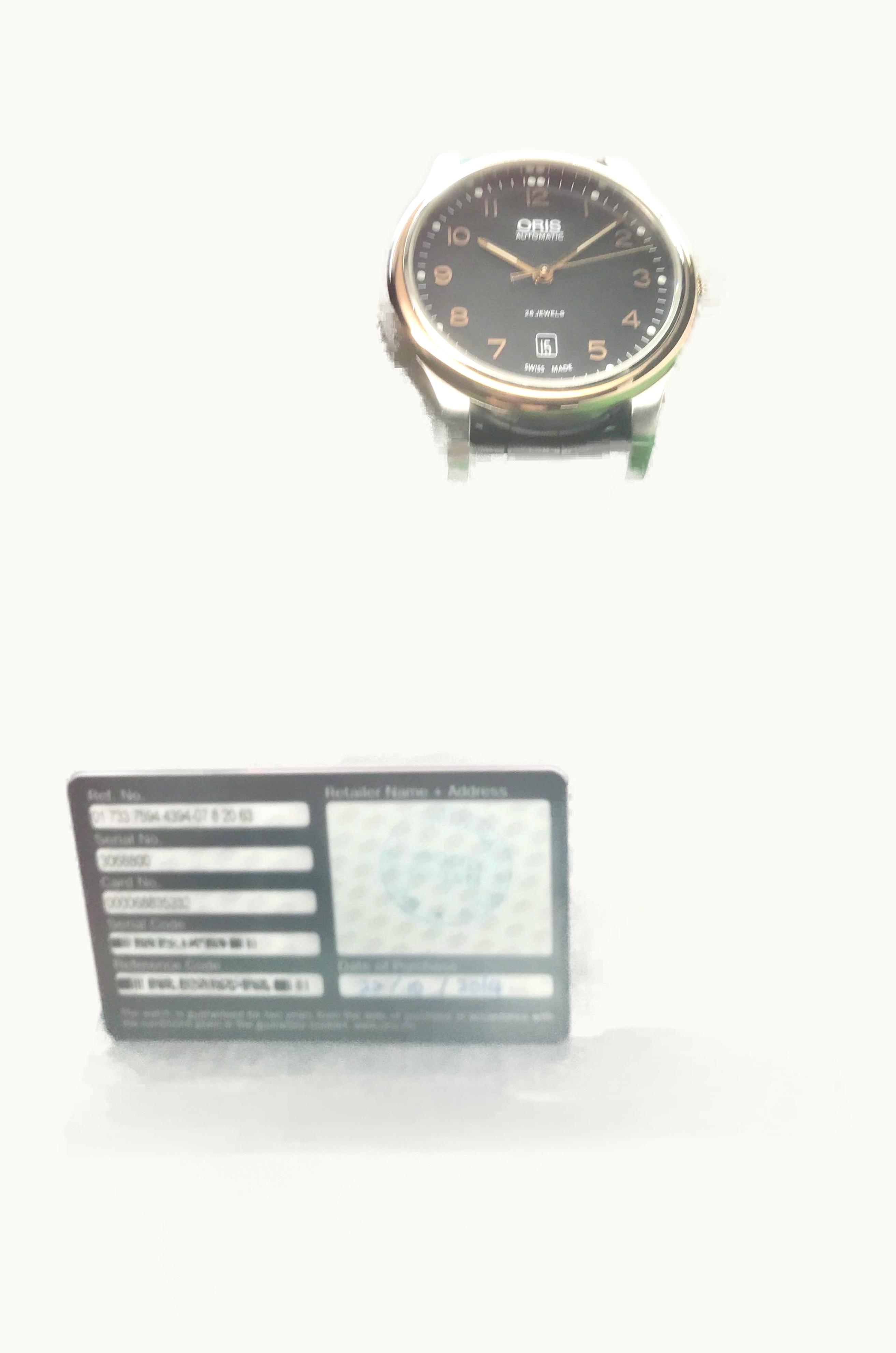 Oris Classic Date 42 Stainless Steel - Rose Gold / Black / Bracelet