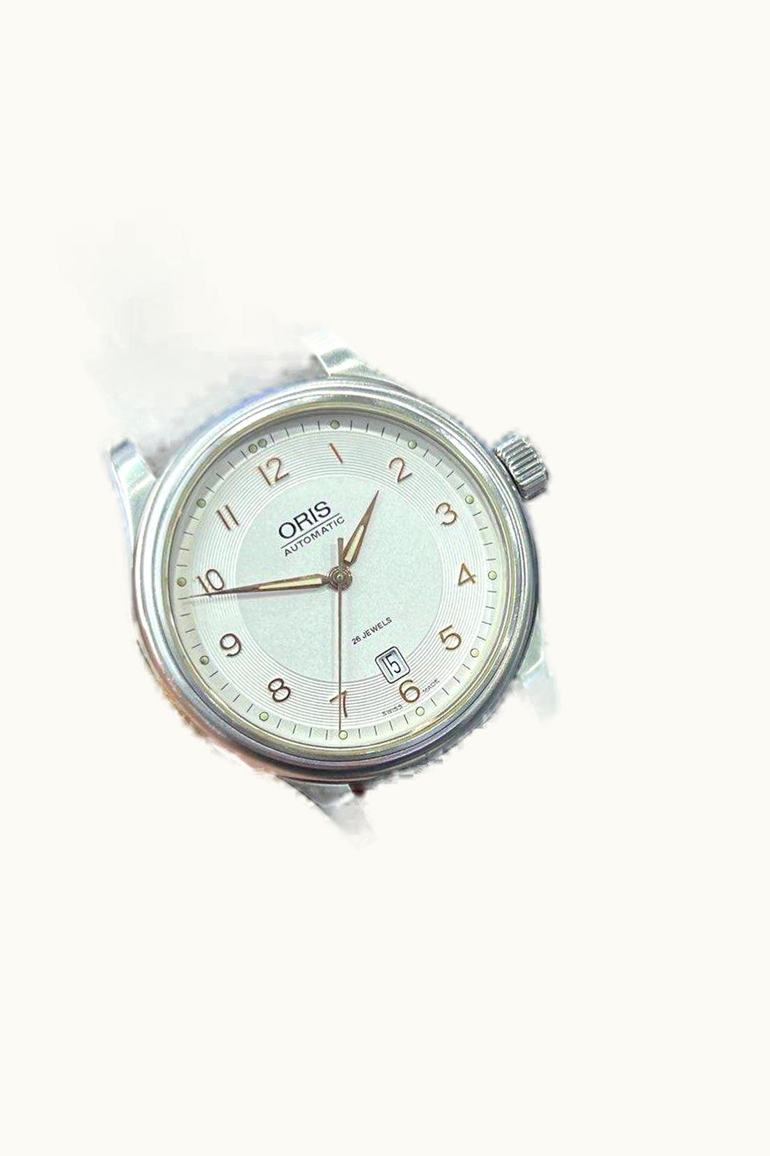 Oris Classic Date 37 Stainless Steel - Rose Gold / Silver