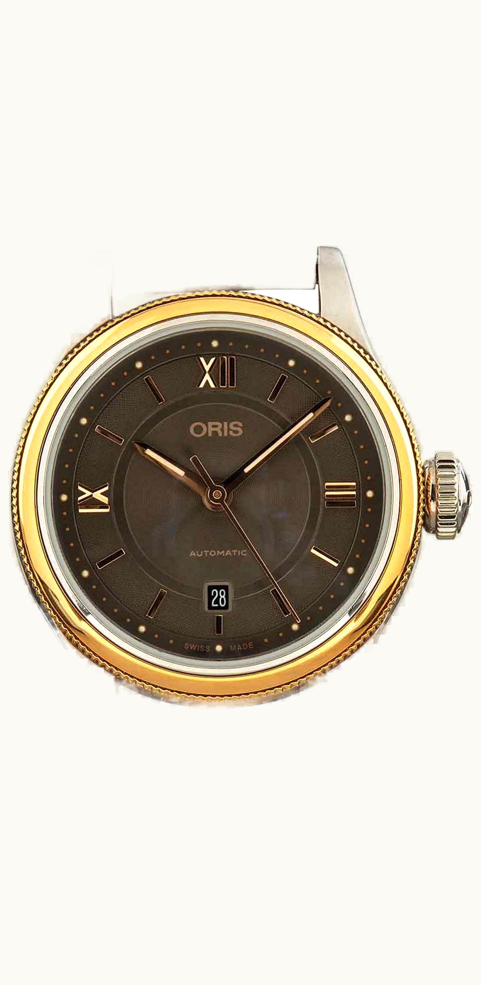Oris Classic Date Lady 28.5 Stainless Steel / Black