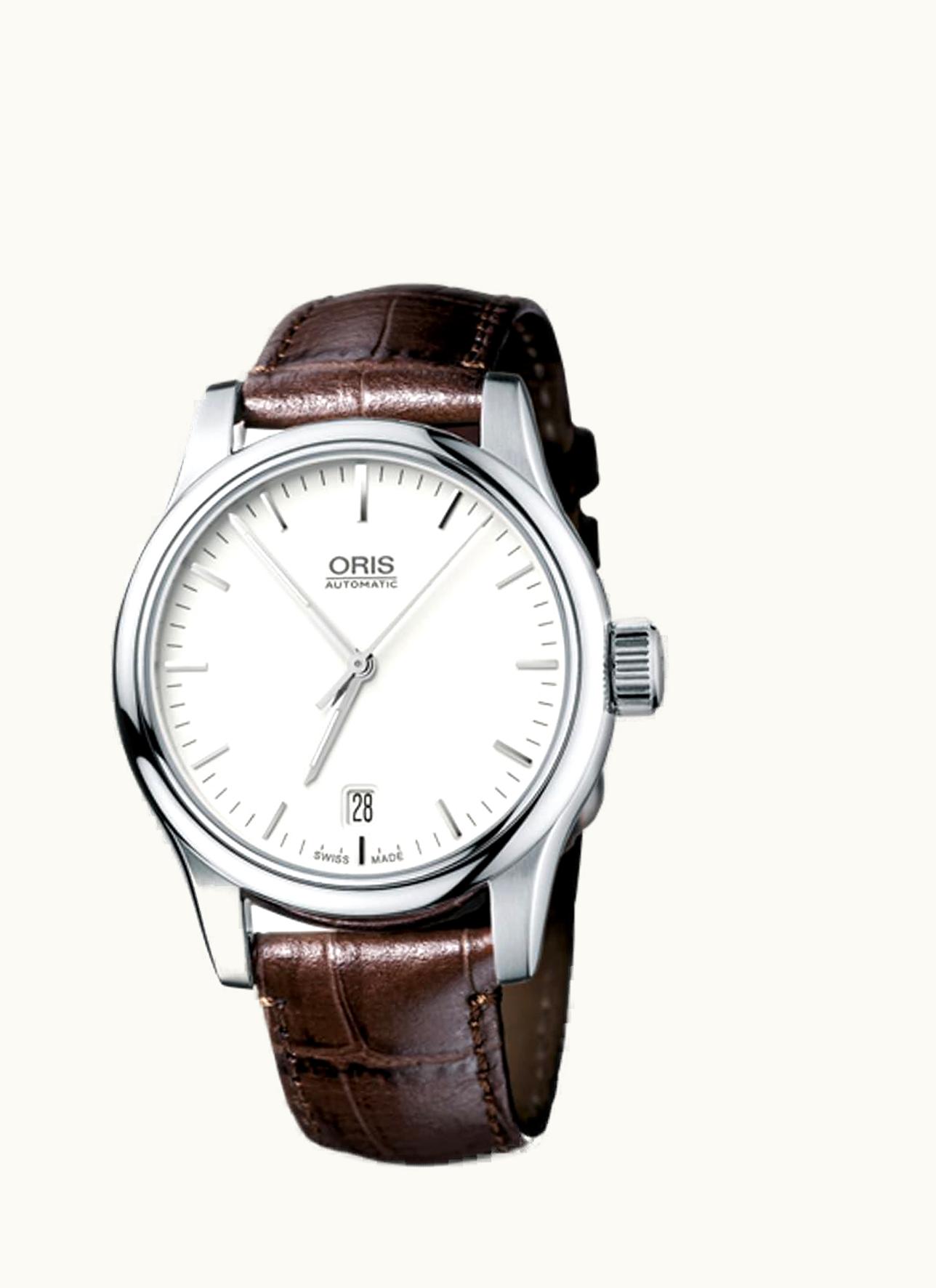 Oris Classic Date 37 Stainless Steel / Silver / Bracelet