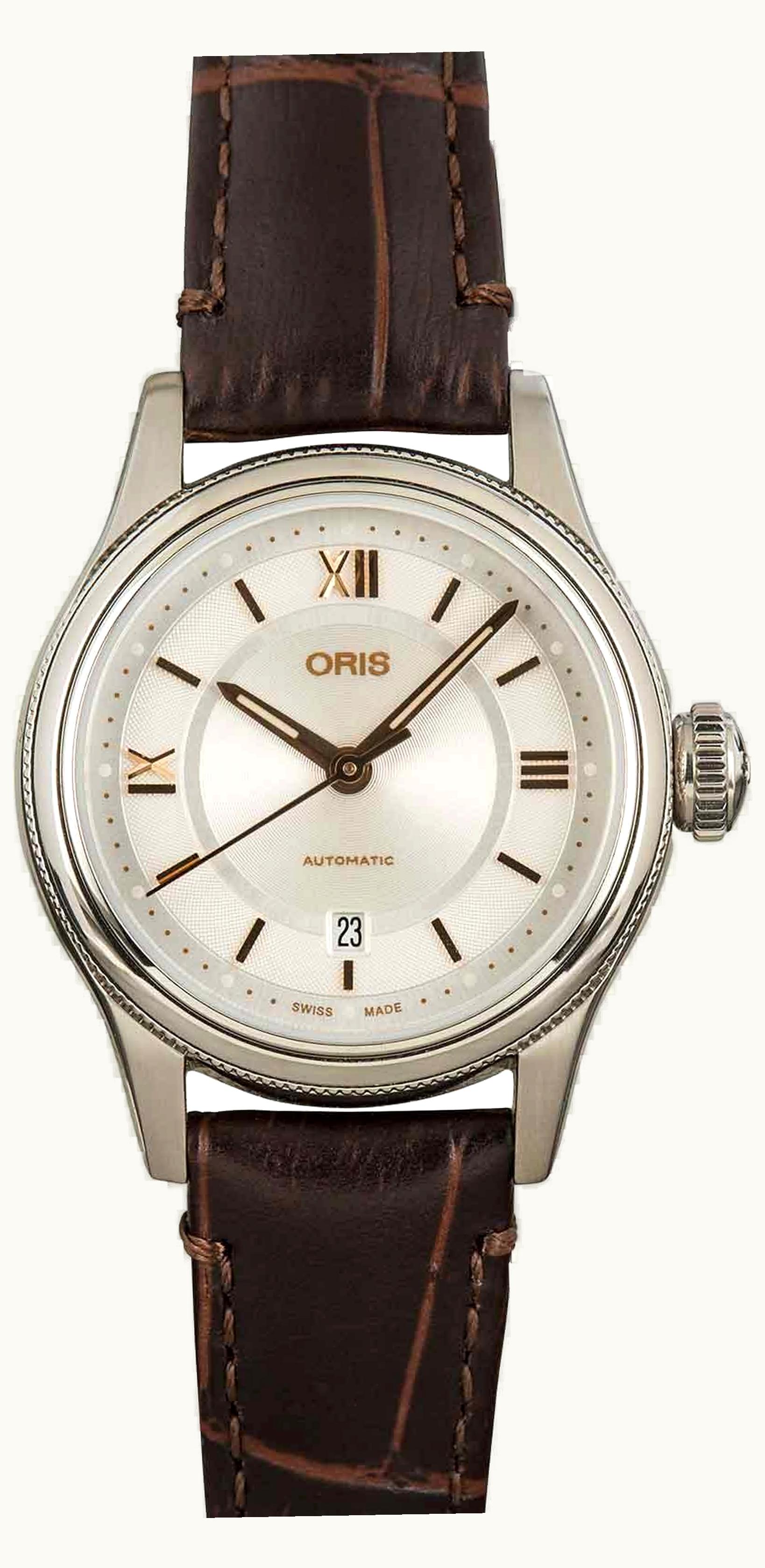 Oris Classic Date Lady 28.5 Stainless Steel / Silver / Bracelet