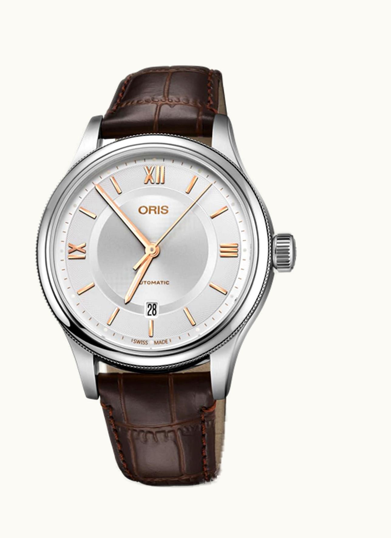 Oris Classic Date 42 Stainless Steel / Silver