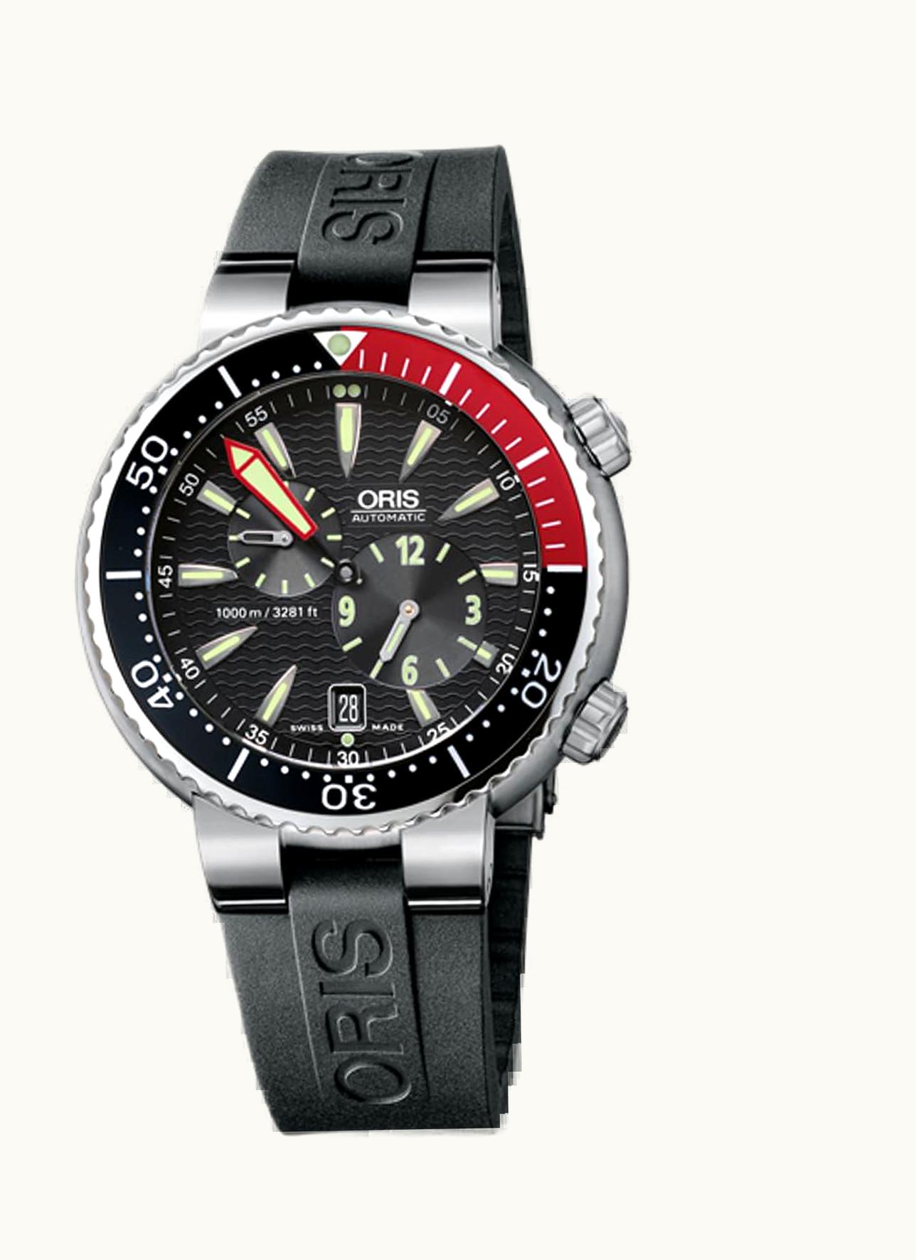 Oris Regulateur Der Meistertaucher Titanium / Black / Rubber