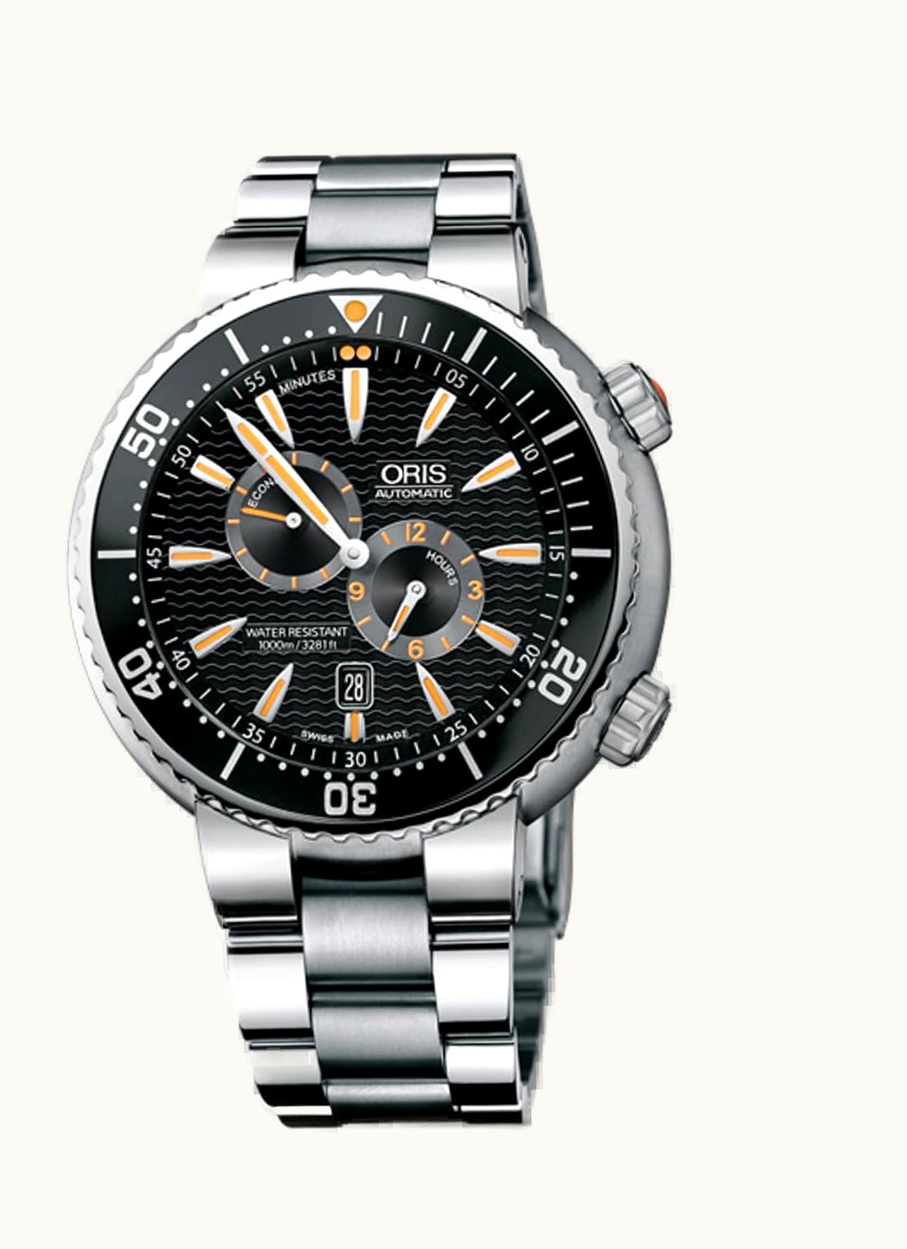 Oris Regulateur Der Meistertaucher Titanium / Black / Bracelet