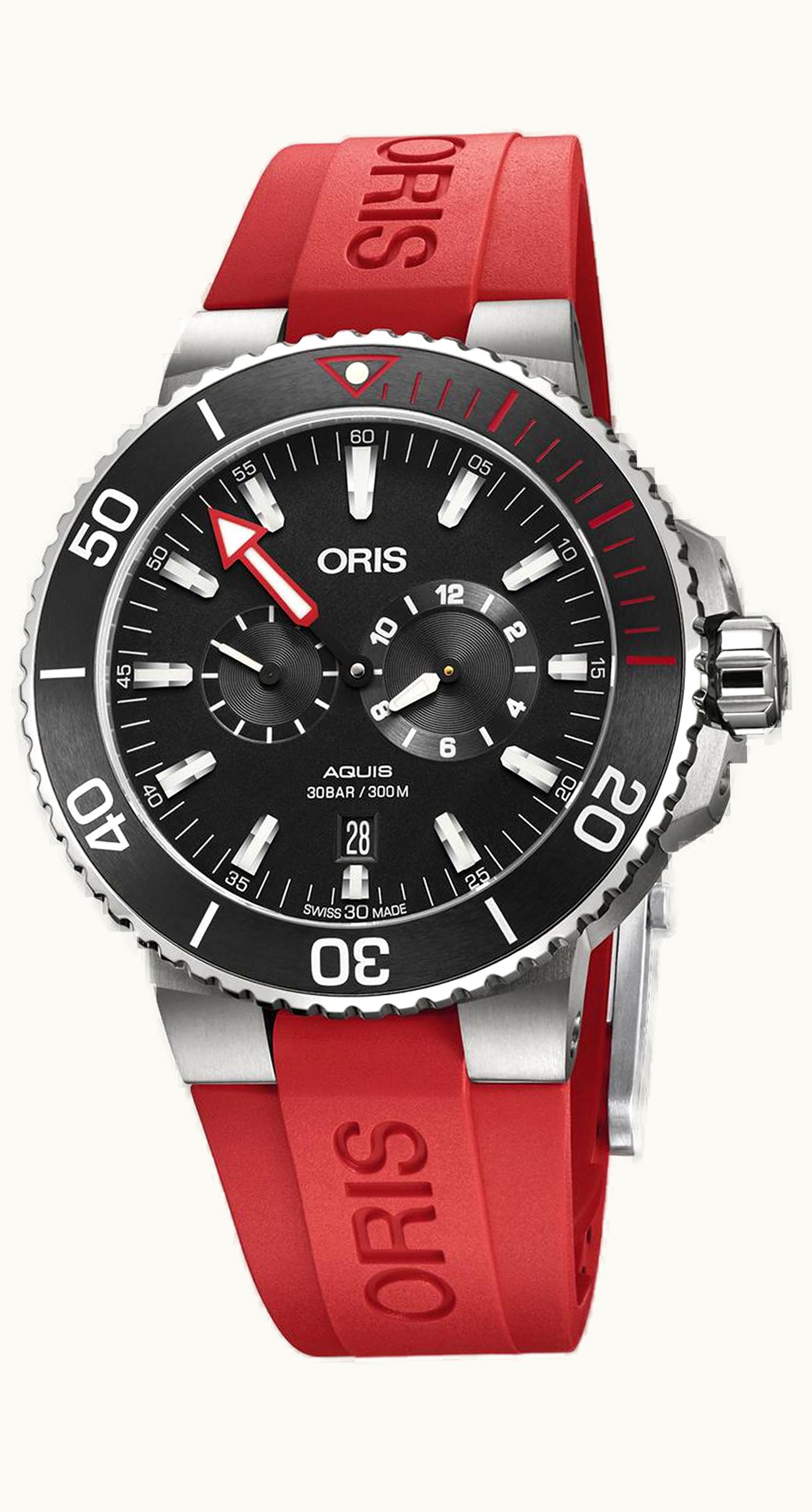 Oris Divers Small Second - Date Great Barrier Reef / Rubber