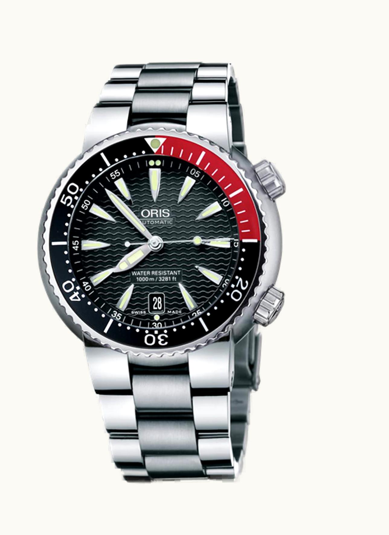 Oris Divers Date Titanium / Black / Bracelet