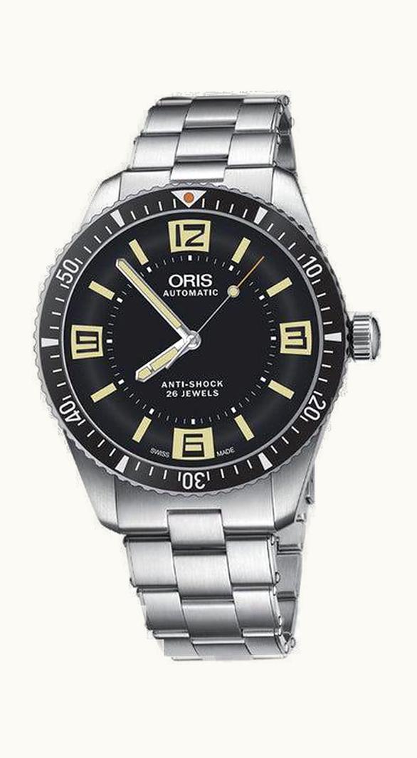 Oris Divers Sixty-Five 40 Stainless Steel / Black / Topper Edition