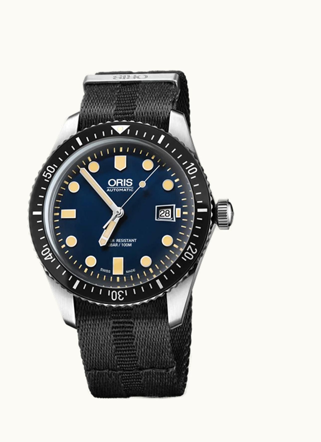 Oris Divers Sixty-Five 42 Stainless Steel / Blue / NATO