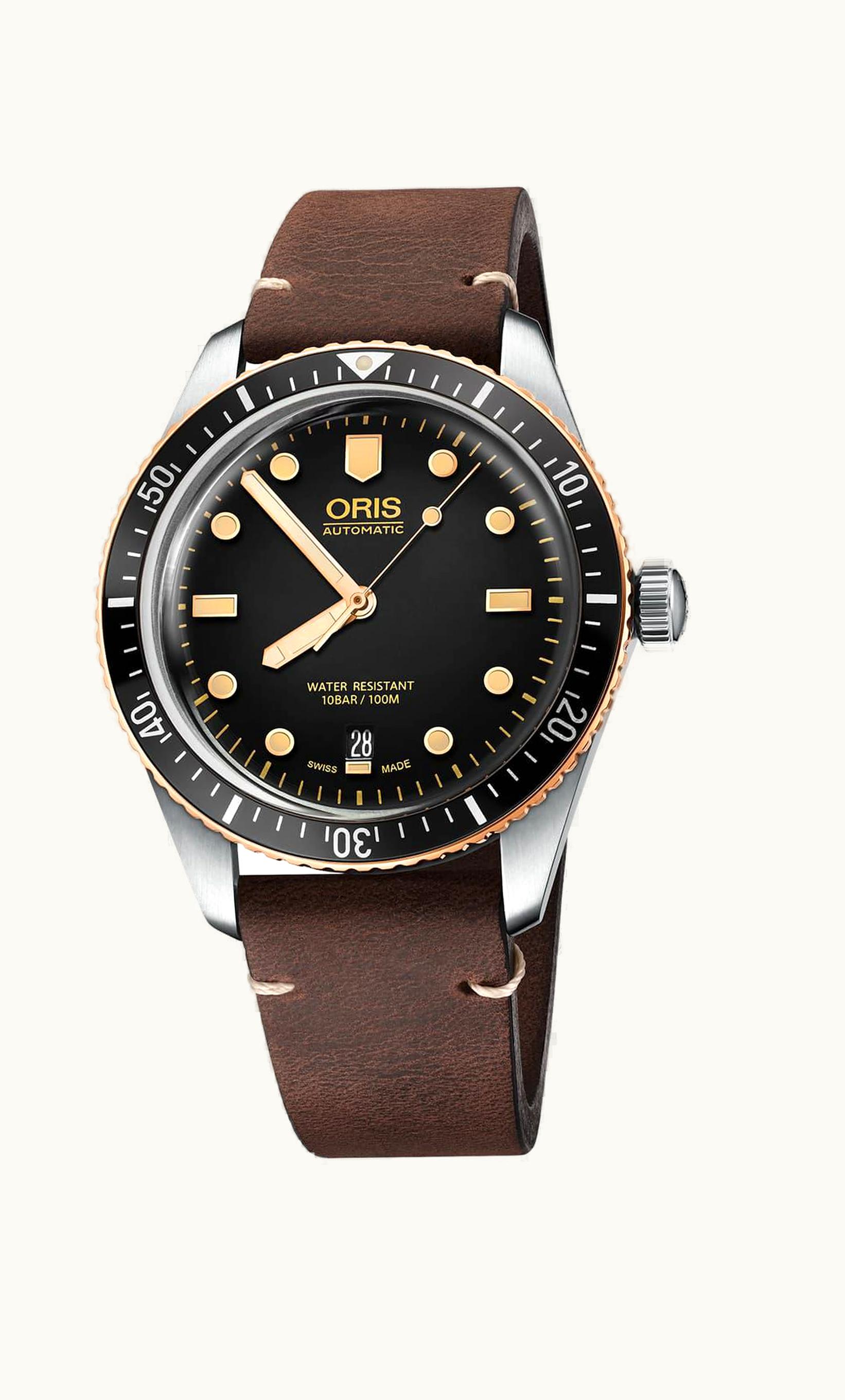 Oris Divers Sixty-Five 40 Stainless Steel / Bronze / Black / Nato