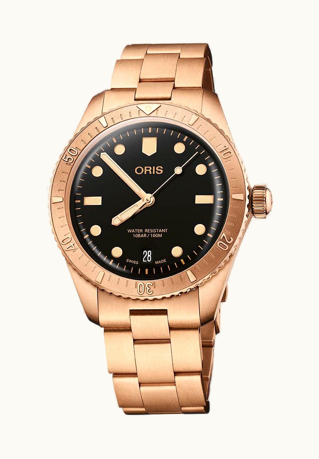 Oris Divers Sixty-Five 38 Cotton Candy Sepia / Bracelet