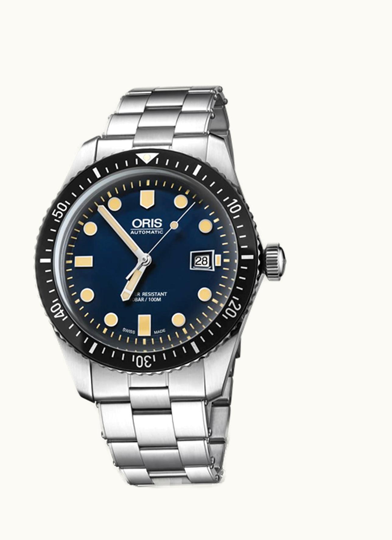 Oris Divers Sixty-Five 42 Stainless Steel / Blue / Bracelet