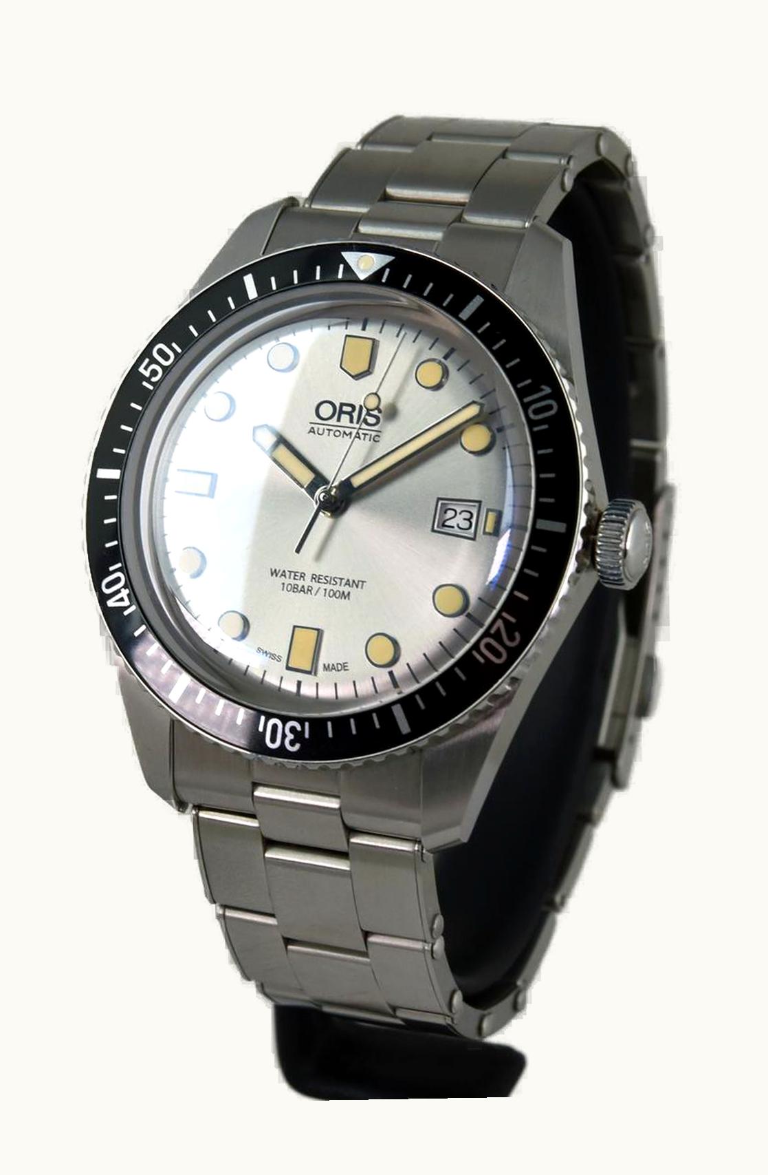 Oris Divers Sixty-Five 42 Stainless Steel / Silver / Bracelet