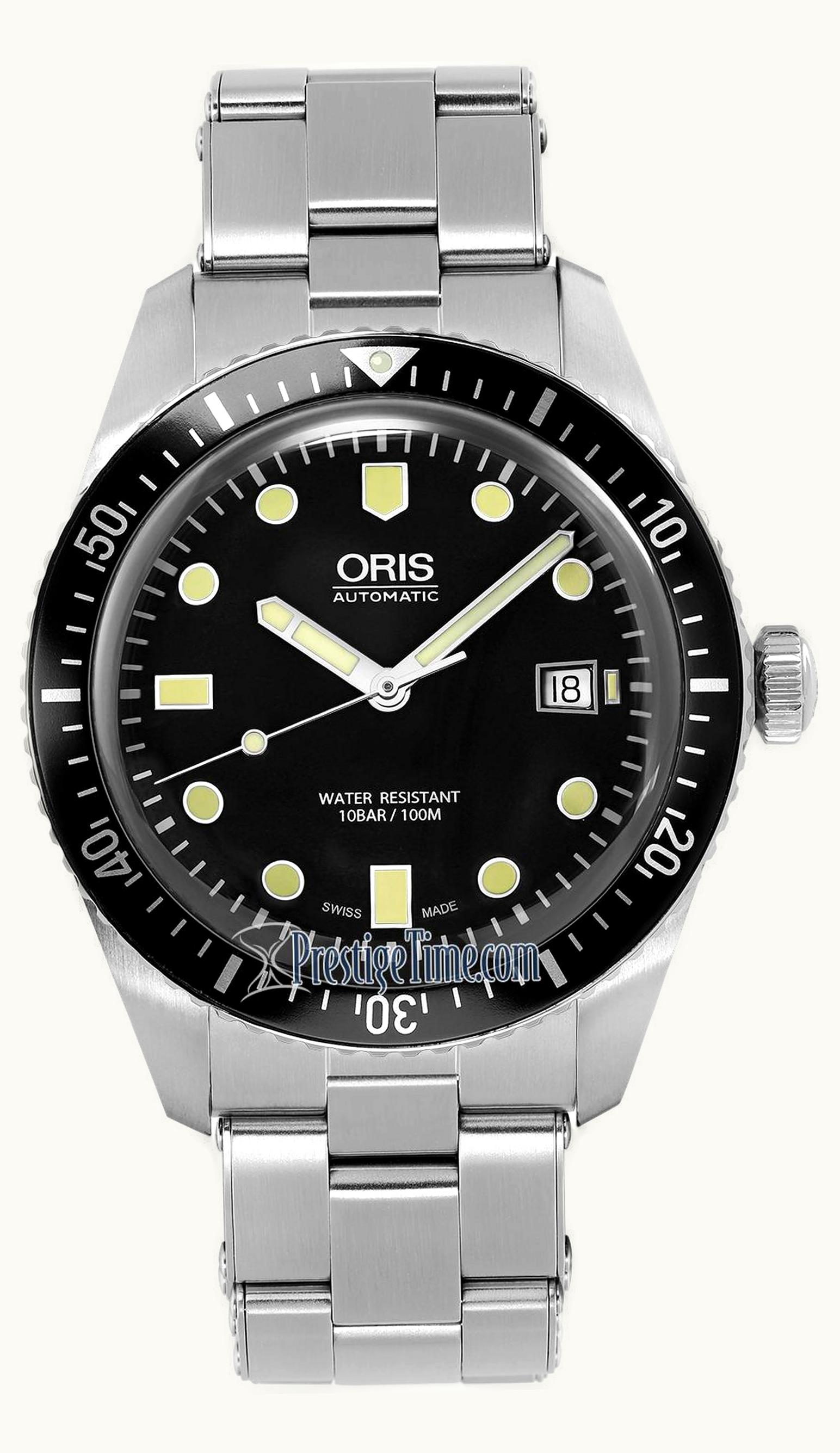 Oris Divers Sixty-Five 42 Stainless Steel / Black / Bracelet