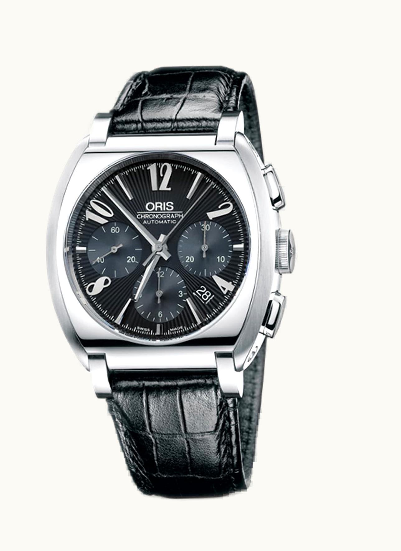 Oris Frank Sinatra Chronograph Stainless Steel / Black