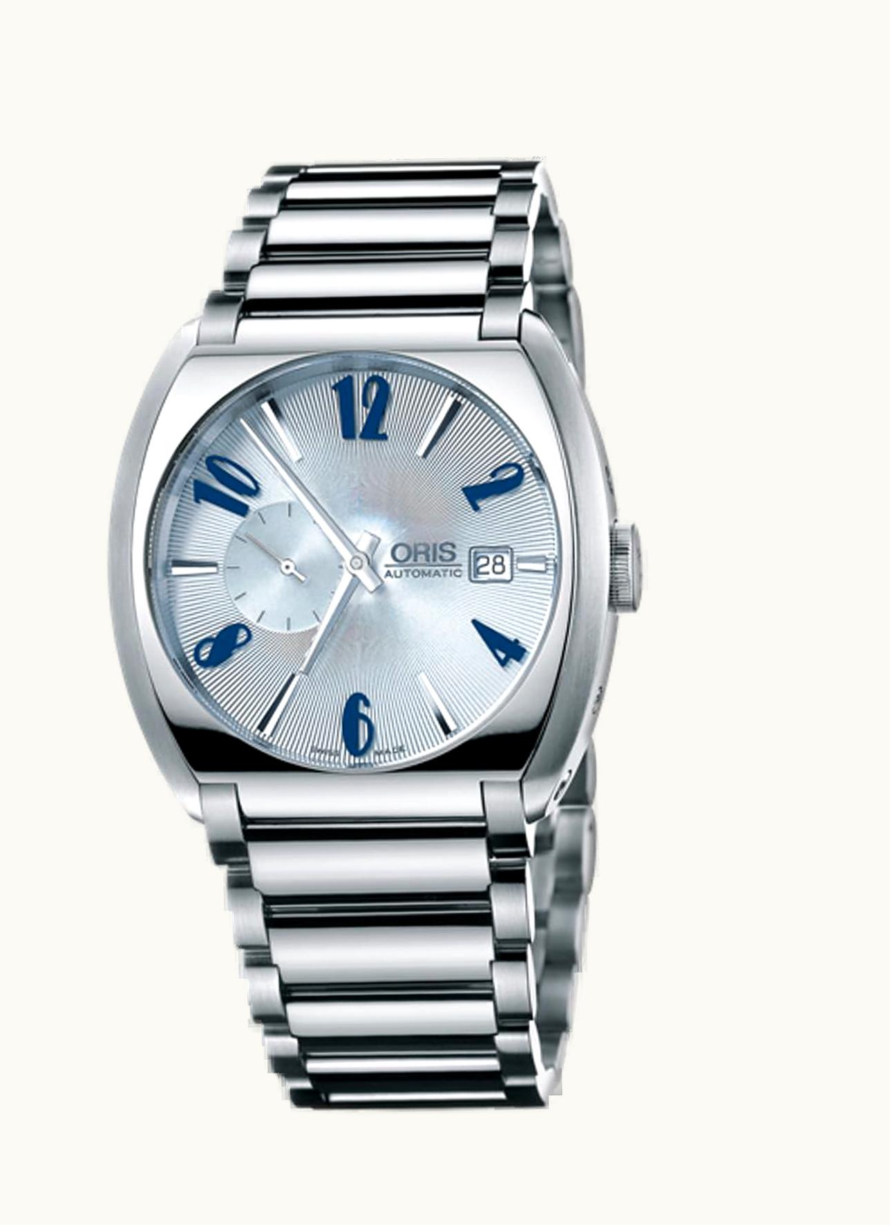 Oris Frank Sinatra Small Second Date Stainless Steel / Silver / Bracelet