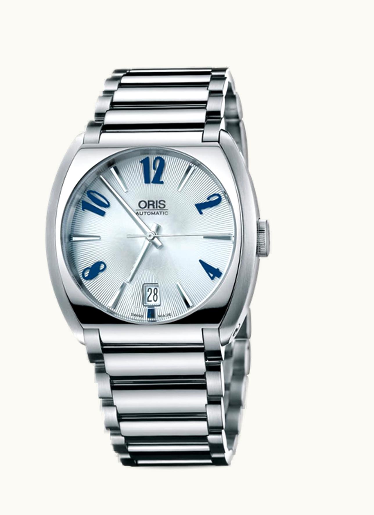 Oris Frank Sinatra Date Stainless Steel / Silver