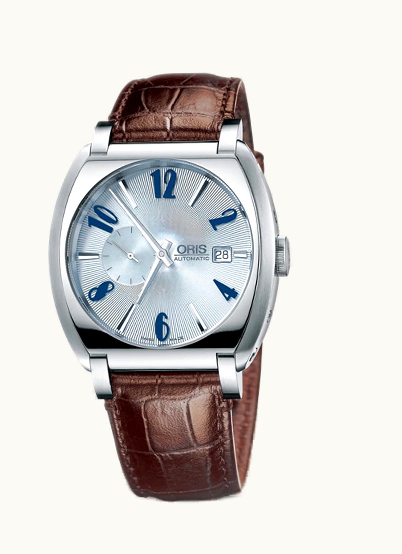 Oris Frank Sinatra Small Second Date Stainless Steel / Silver