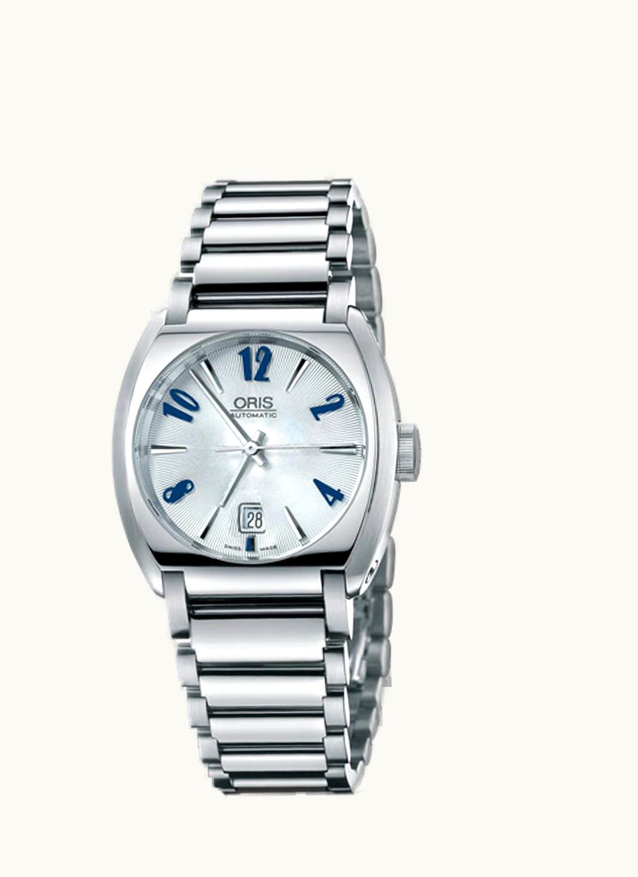 Oris Frank Sinatra Lady Date Stainless Steel / Silver / Bracelet