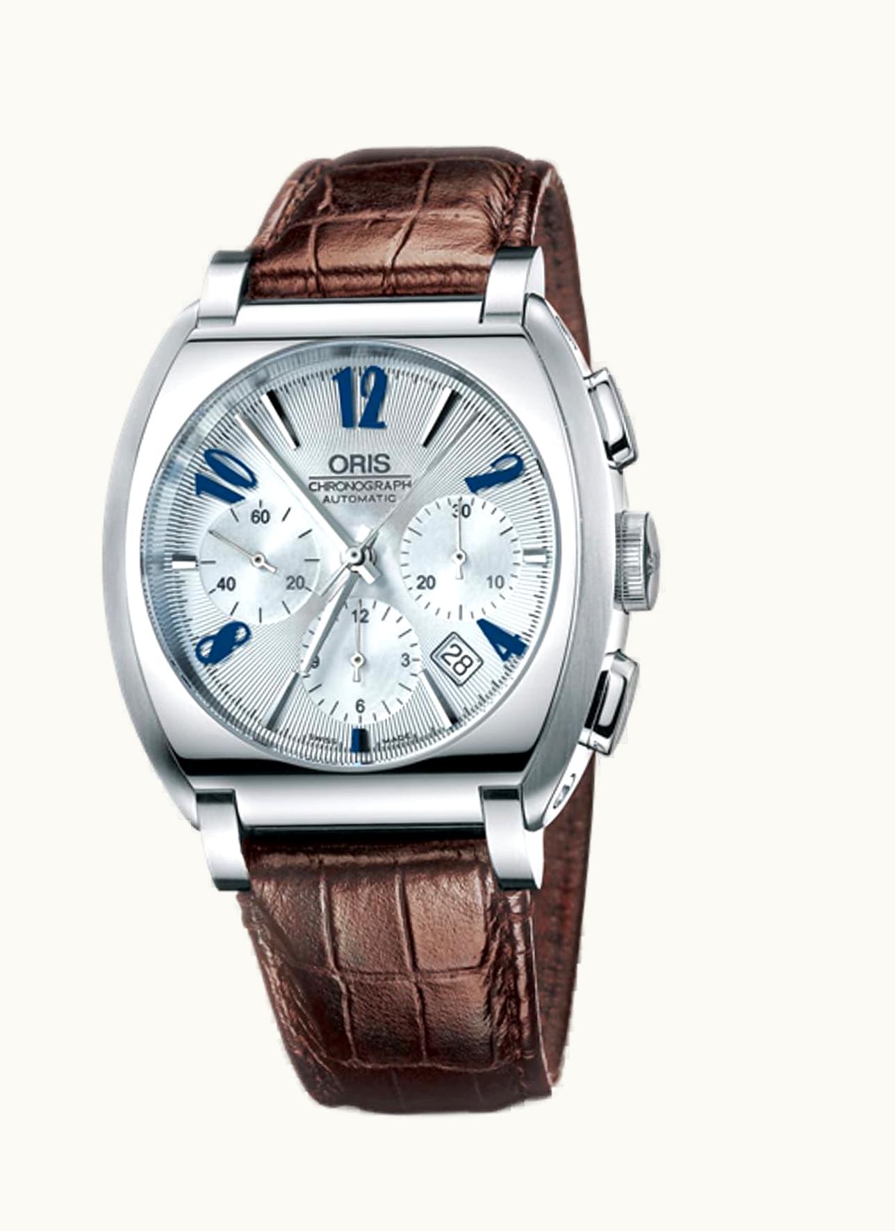 Oris Frank Sinatra Chronograph Stainless Steel / Silver